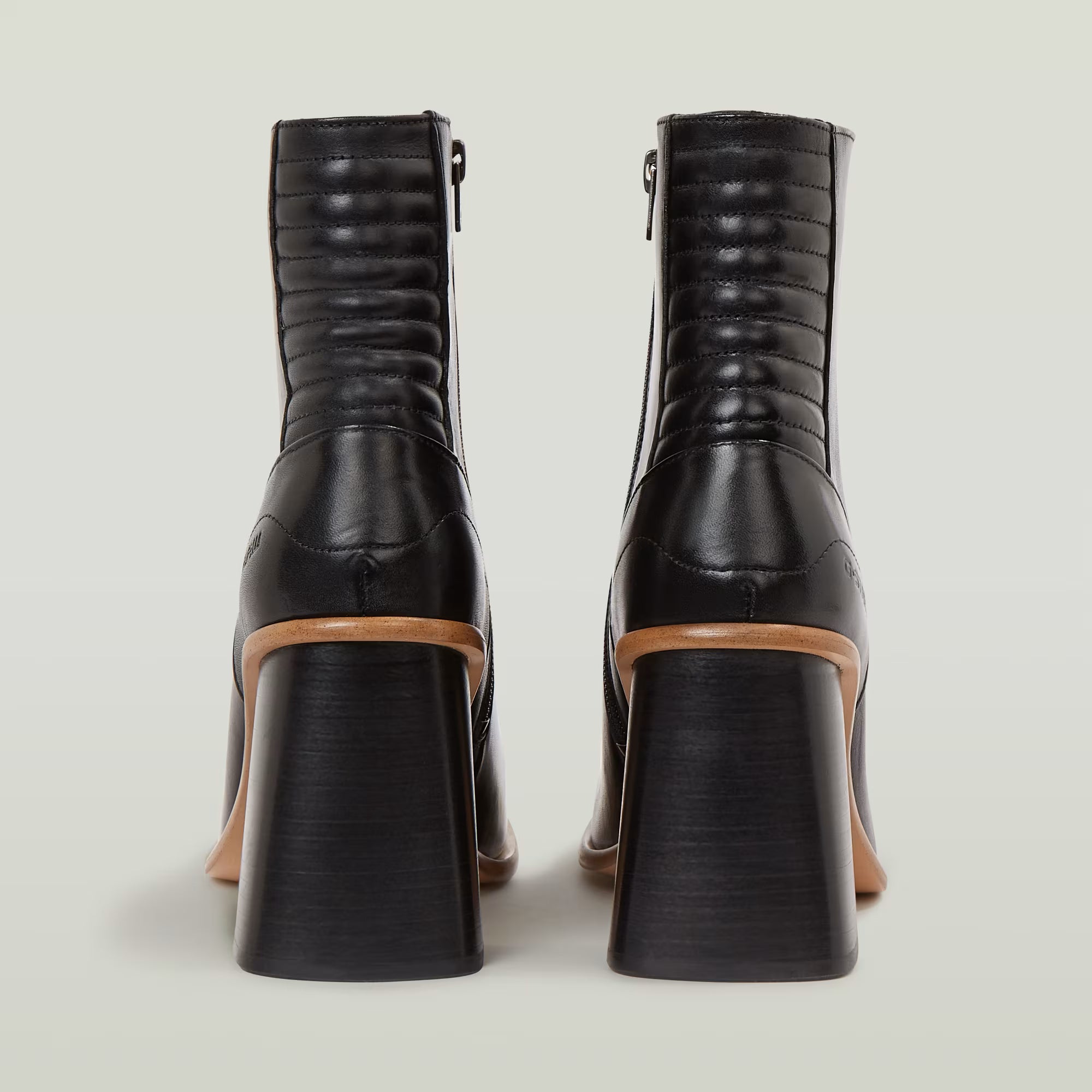 G-Star Raw - Ringer Mid Leather Boot - Black