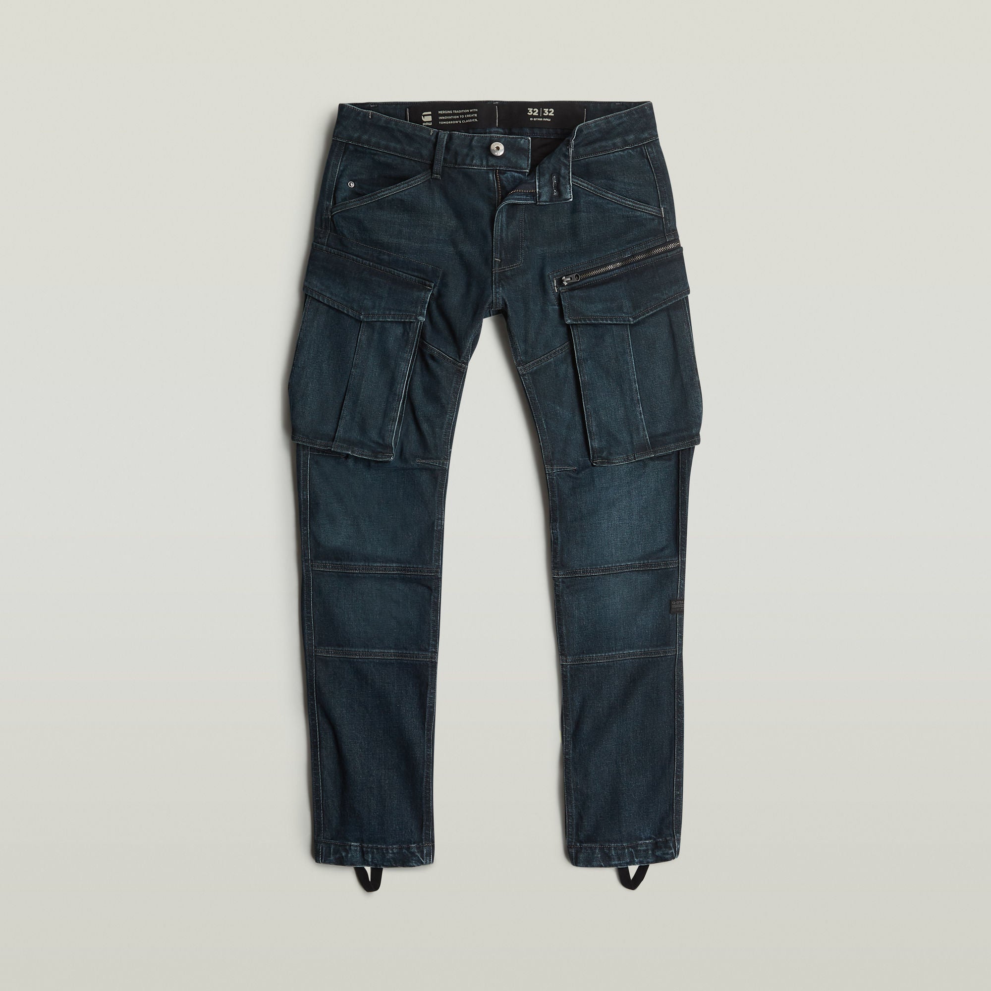 G-Star Raw - Rovic Zip 3D Straight Tapered Jean - Worn In Deep Teal