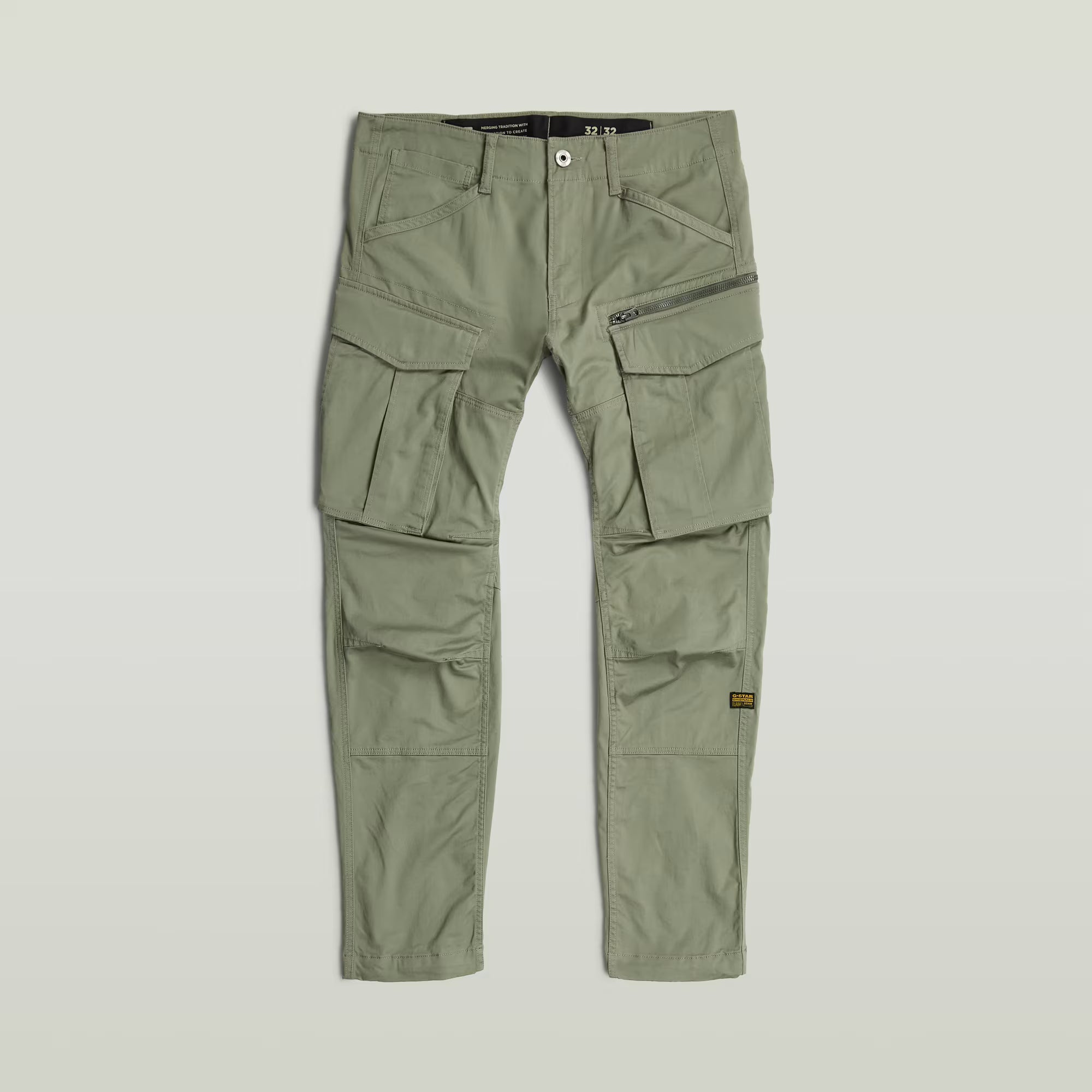 G-Star Raw - Rovic Zip 3D Regular Tapered Pant - Light Orphus