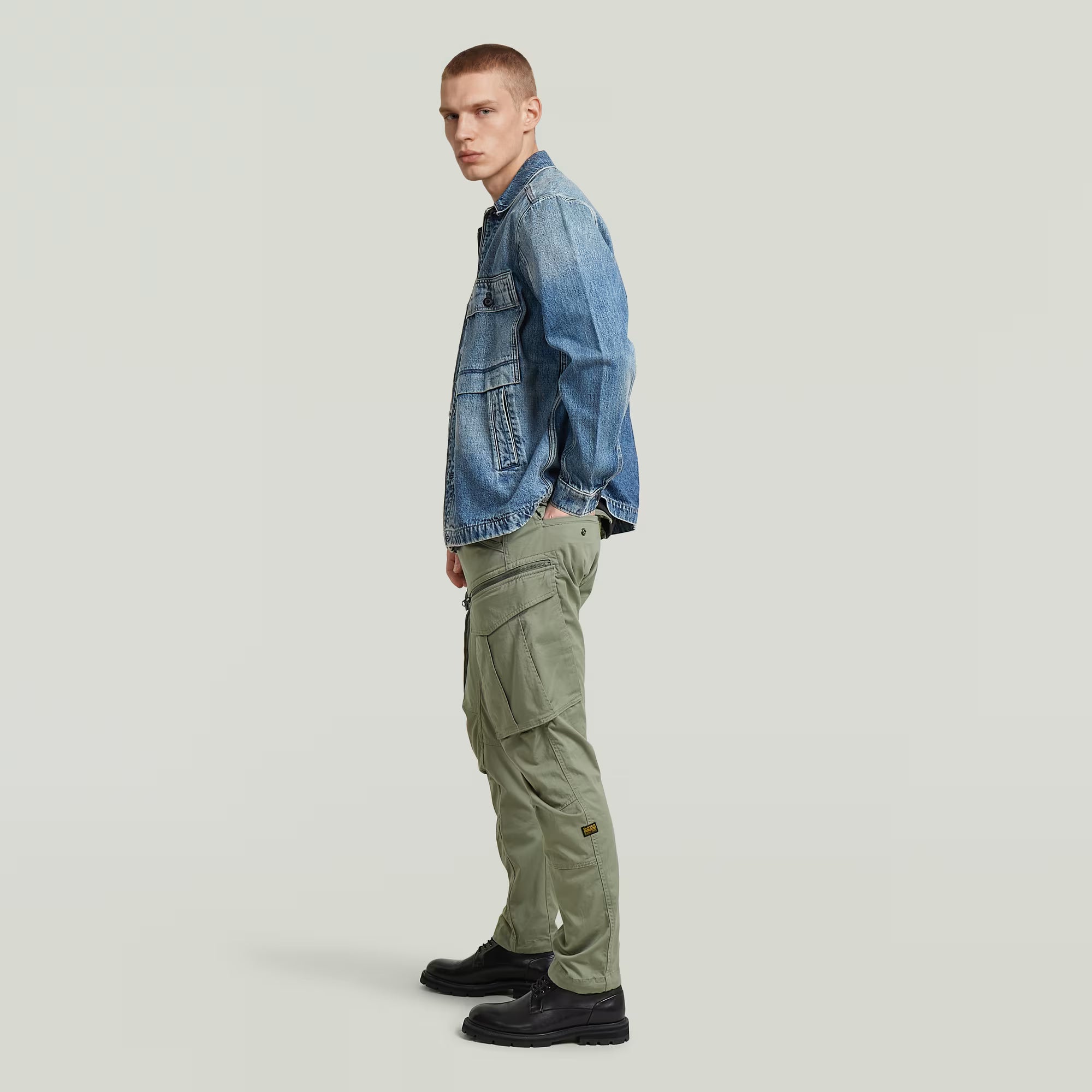 G-Star Raw - Rovic Zip 3D Regular Tapered Pant - Light Orphus