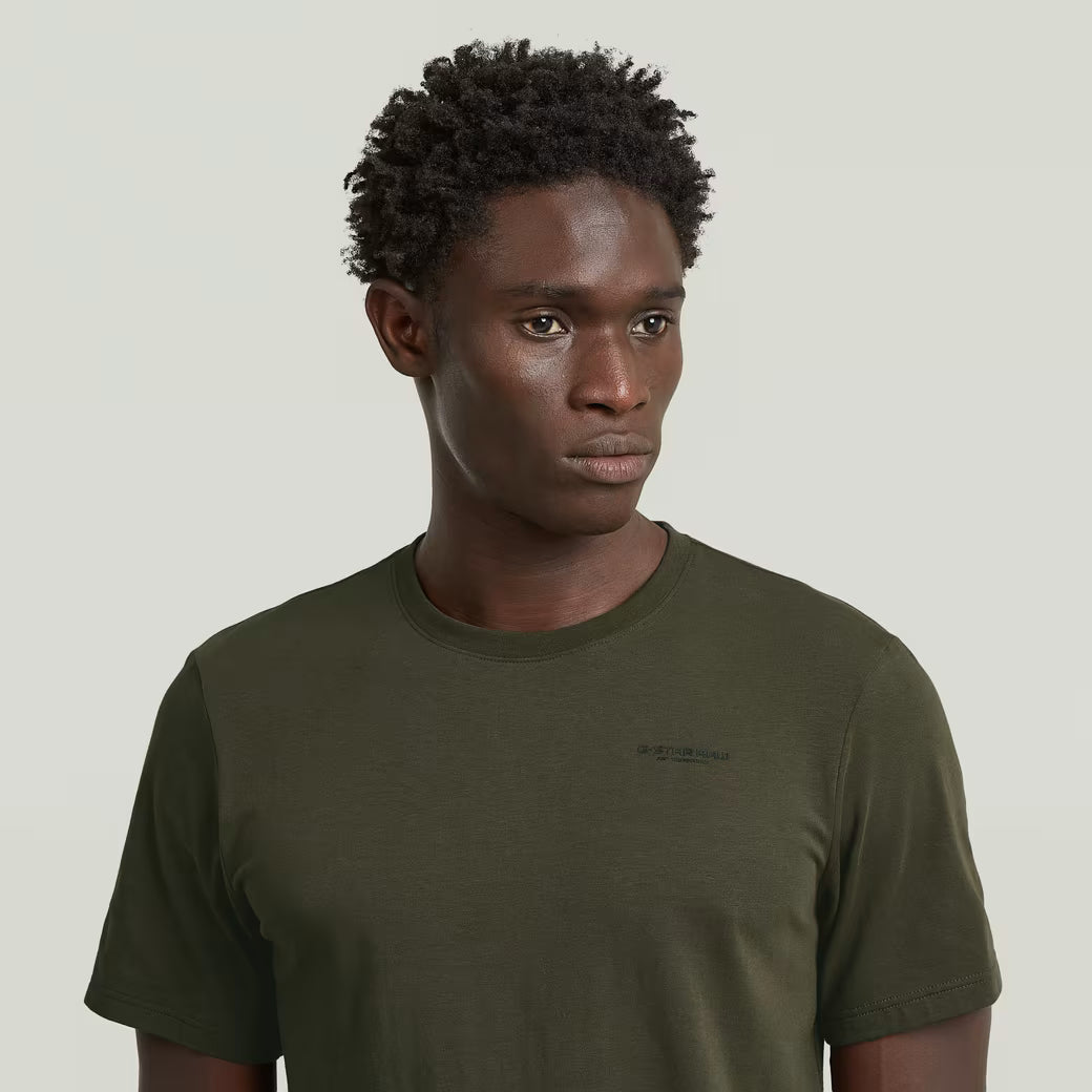 G-Star Raw - Slim Base R Tee - Asfalt