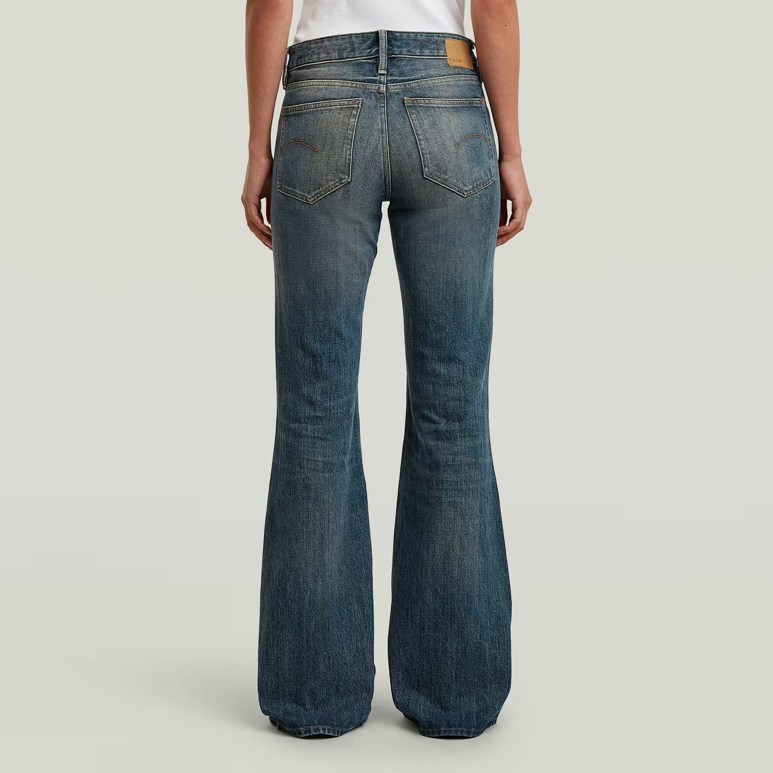 G-Star Raw - Stevey 3D Flare Jean - Antique Faded Blueschist