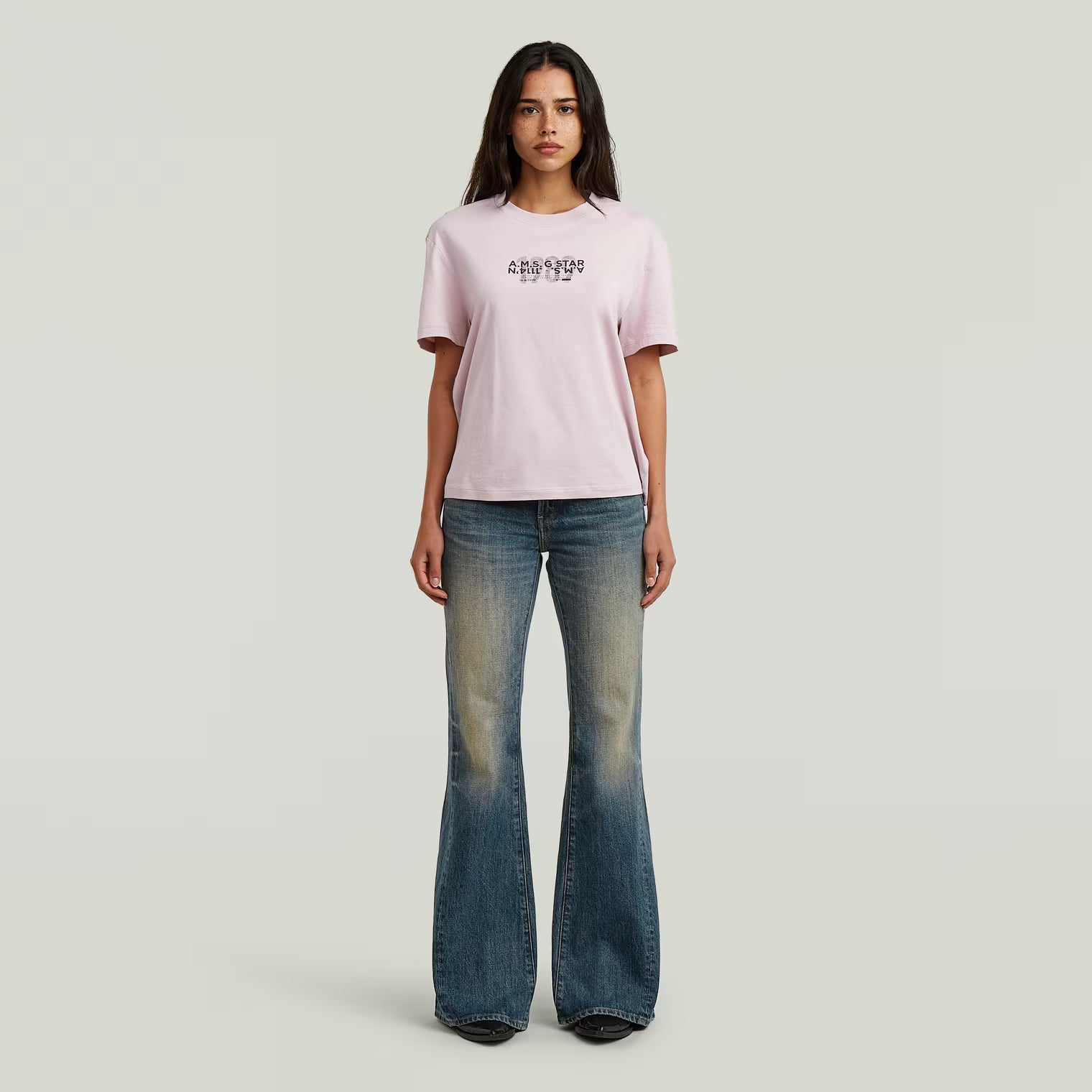 G-Star Raw - Stevey 3D Flare Jean - Antique Faded Blueschist