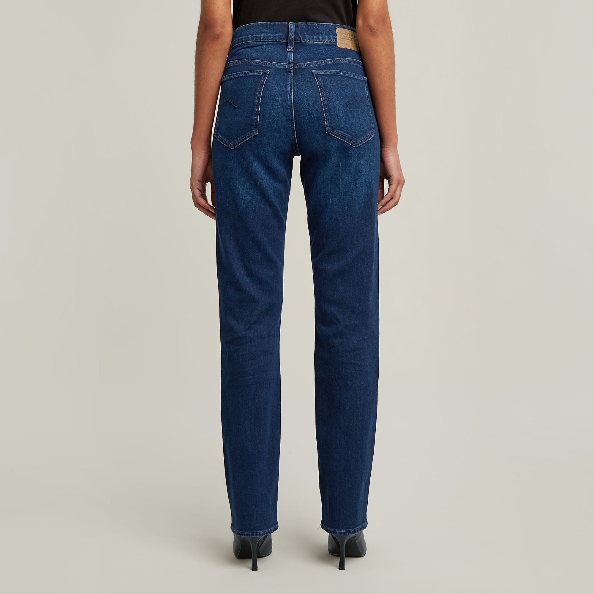 G-Star Raw - Strace Straight Jean - Worn In Aster Blue