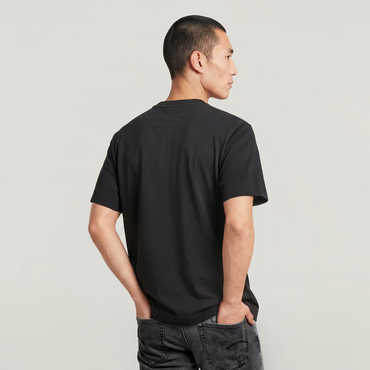 G-Star Raw - The Leonard Heavyweight Tee - Dark Black