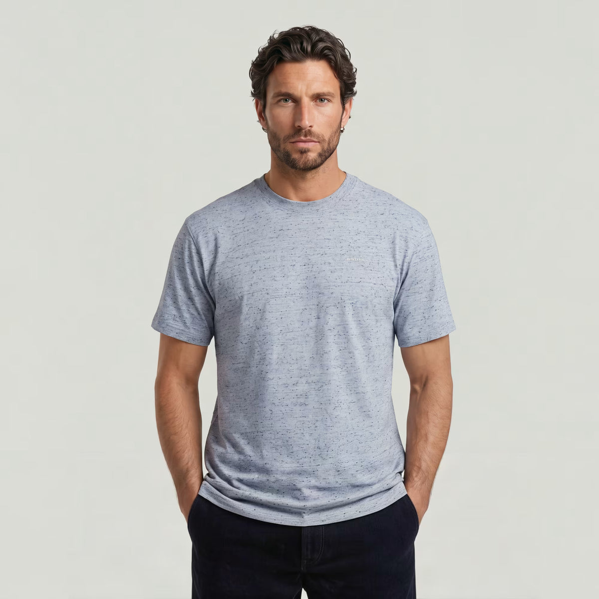 G-Star Raw - True Regular Tee - Baby Blue