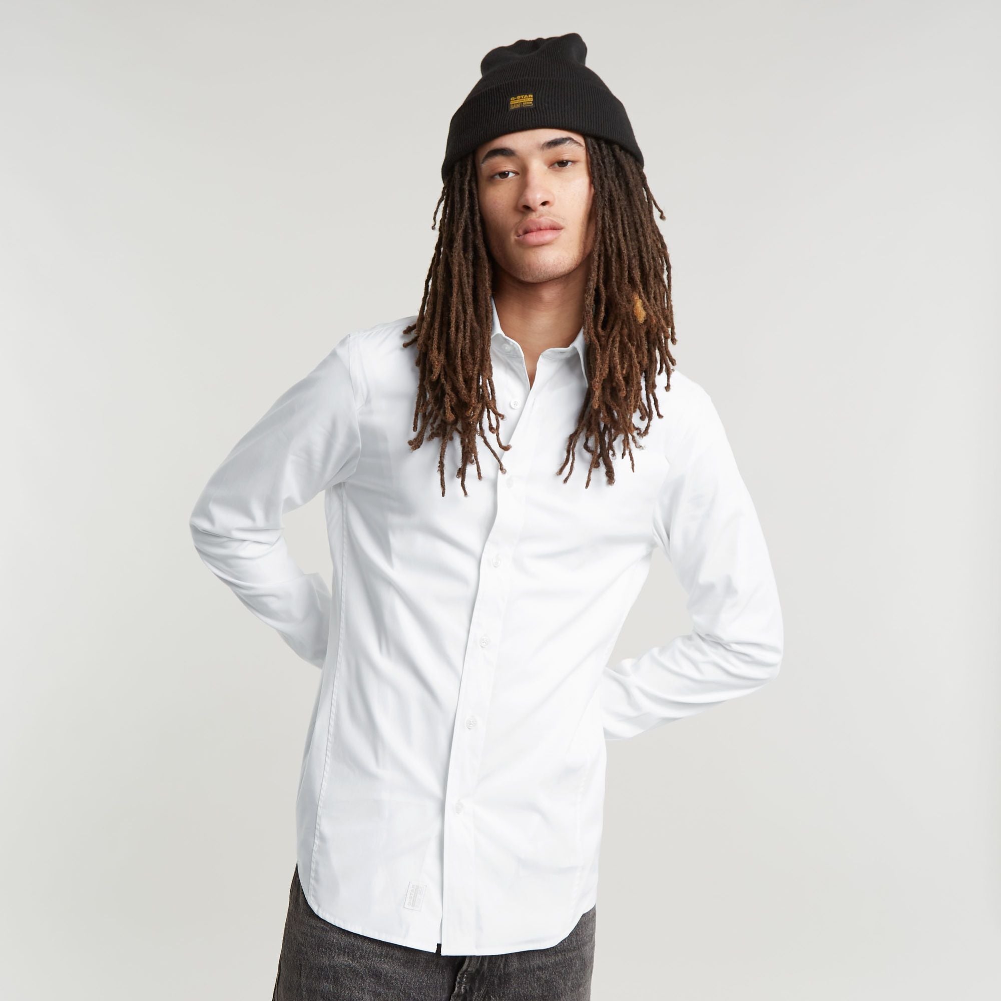 G-Star Raw - Uniform Slim LS Shirt - White