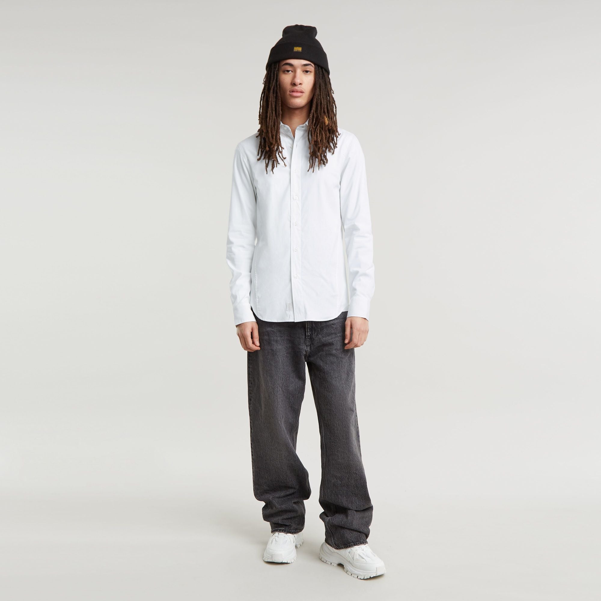 G-Star Raw - Uniform Slim LS Shirt - White