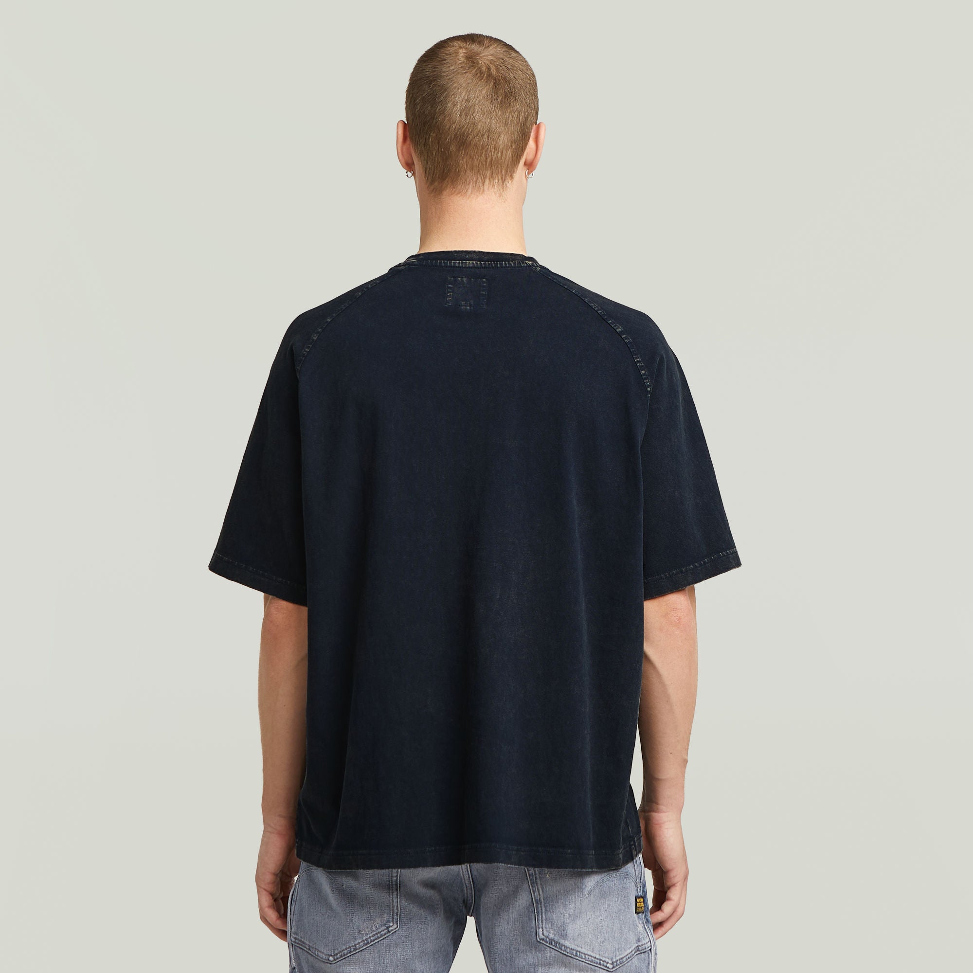 G-Star Raw - Washed Boxy Tee - Dark Patriot Blue Smokey GD