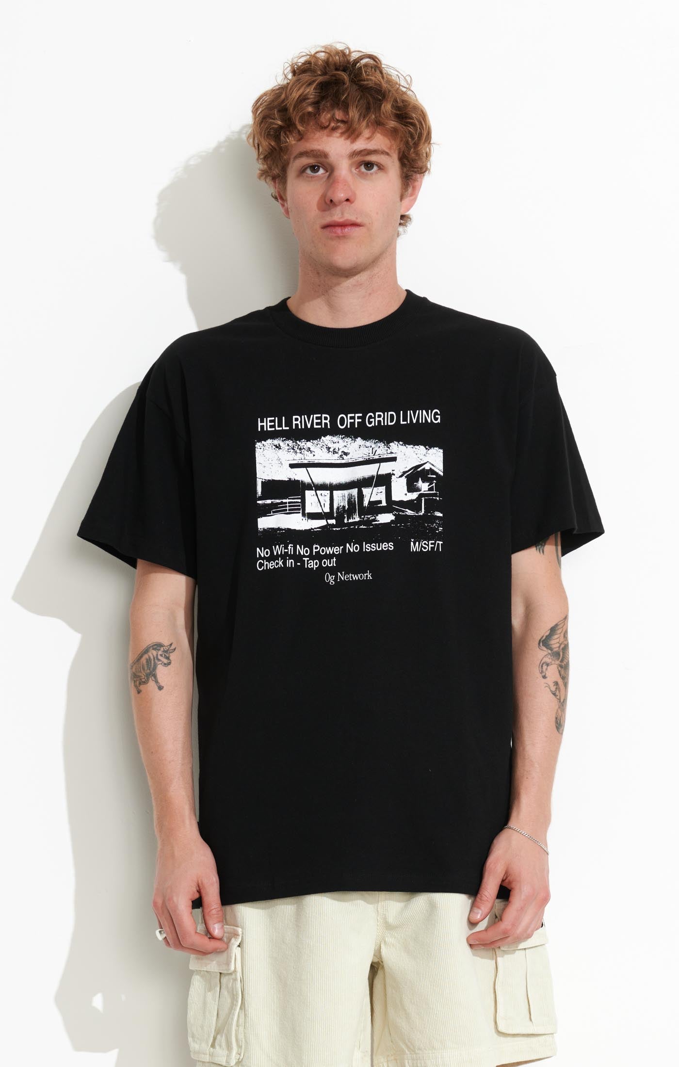 Misfit - Gone Moody 50/50 AAA SS Tee - Washed Black