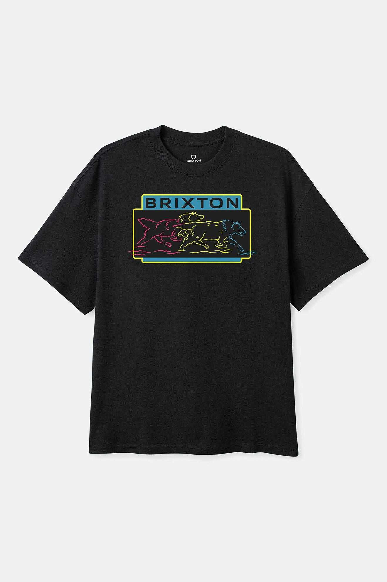 Brixton - Neon Pack SS Standard Tee - Black