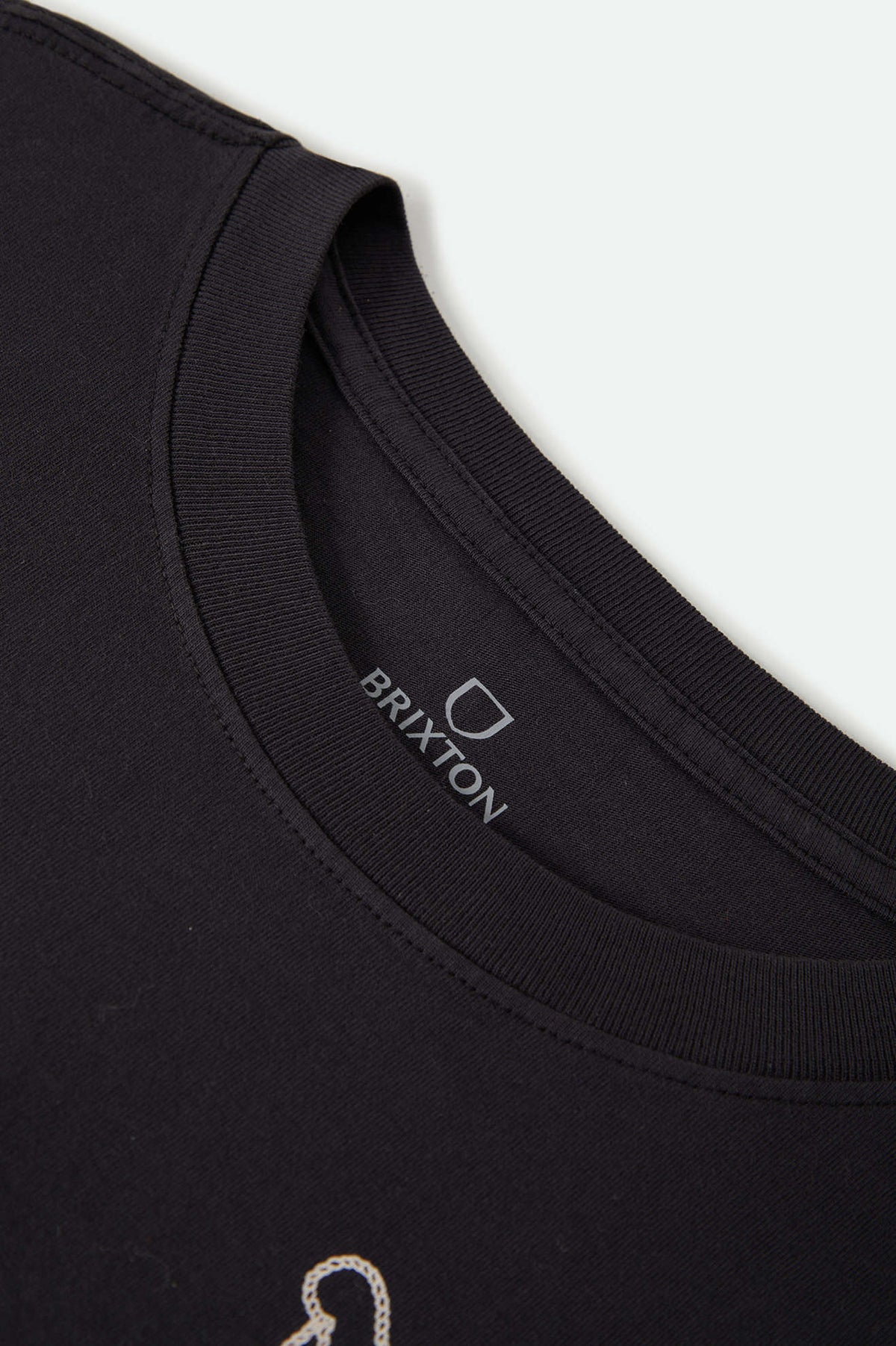 Brixton - Rodeo Tailors Boxy Crop Tee - Black