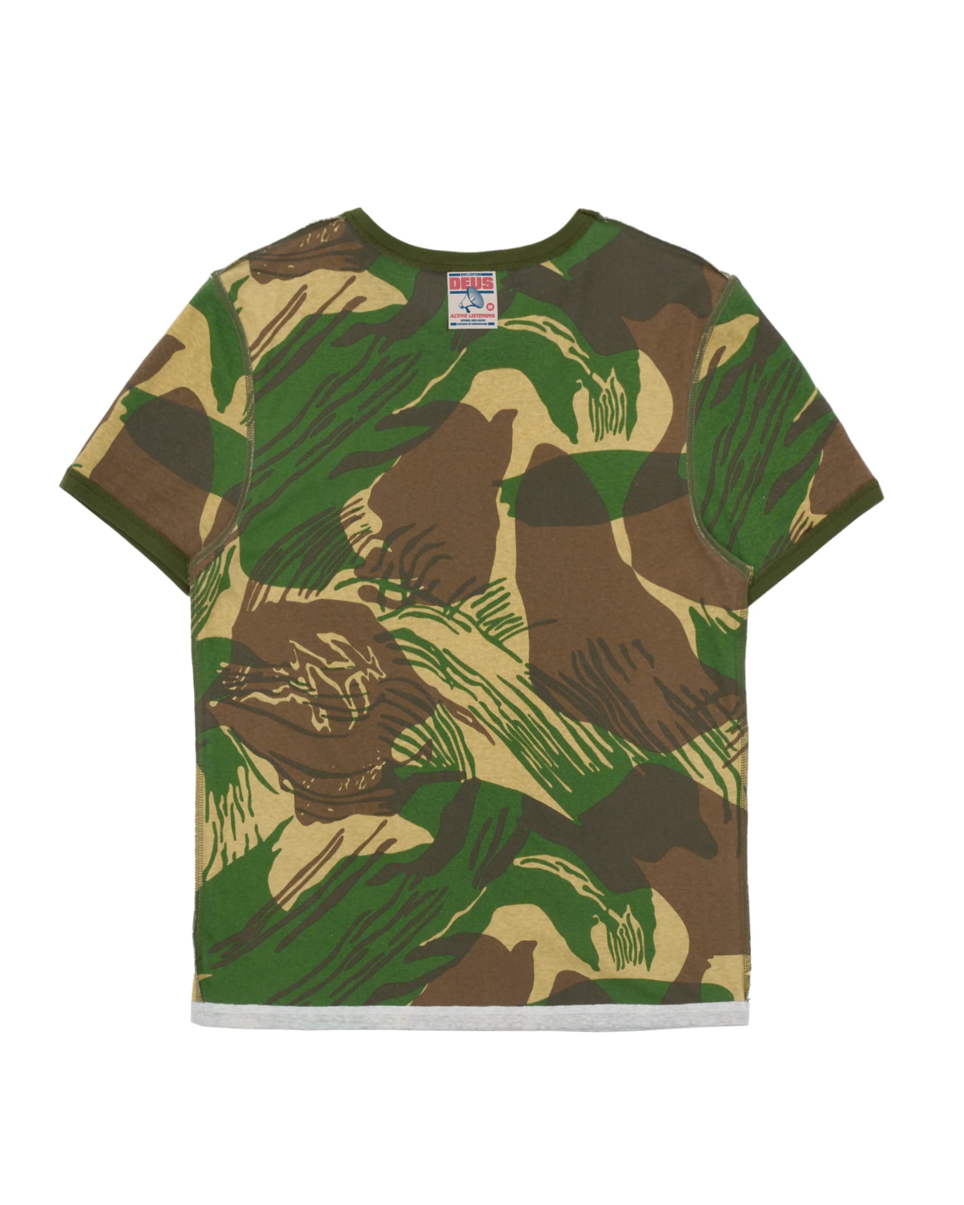 Deus - Hotline Camo Tee - Earthly Delights