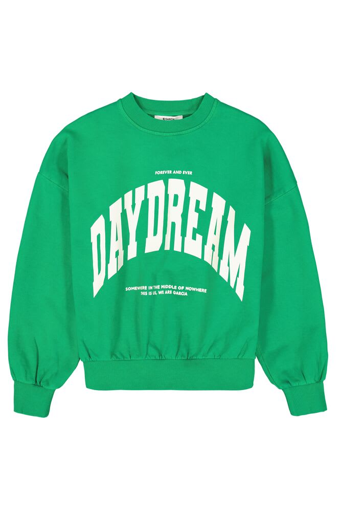 Garcia - Daydream Print Sweatshirt - Jolly Green