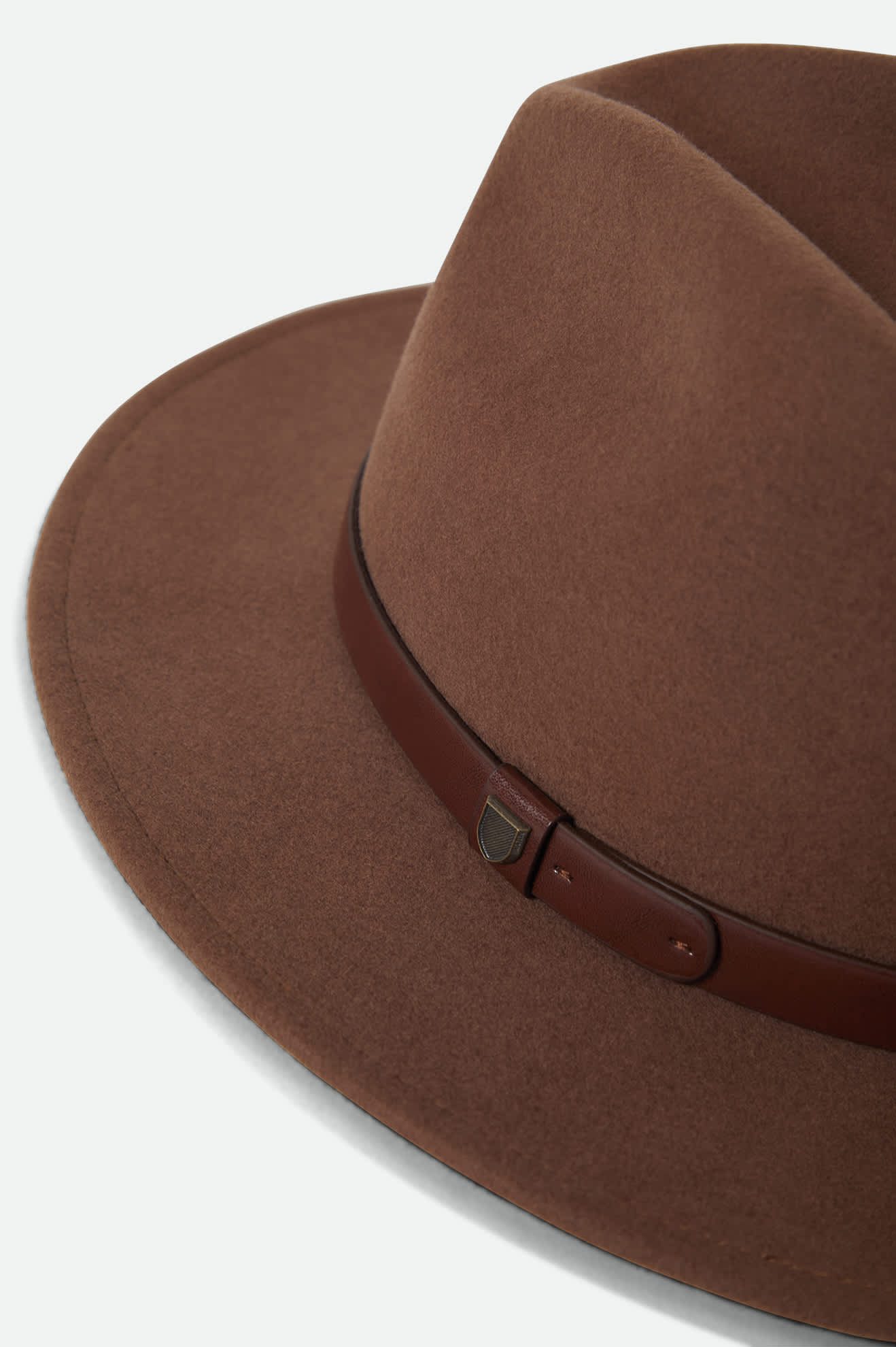 Brixton - Messer Traditional Fedora - Pinecone Brown