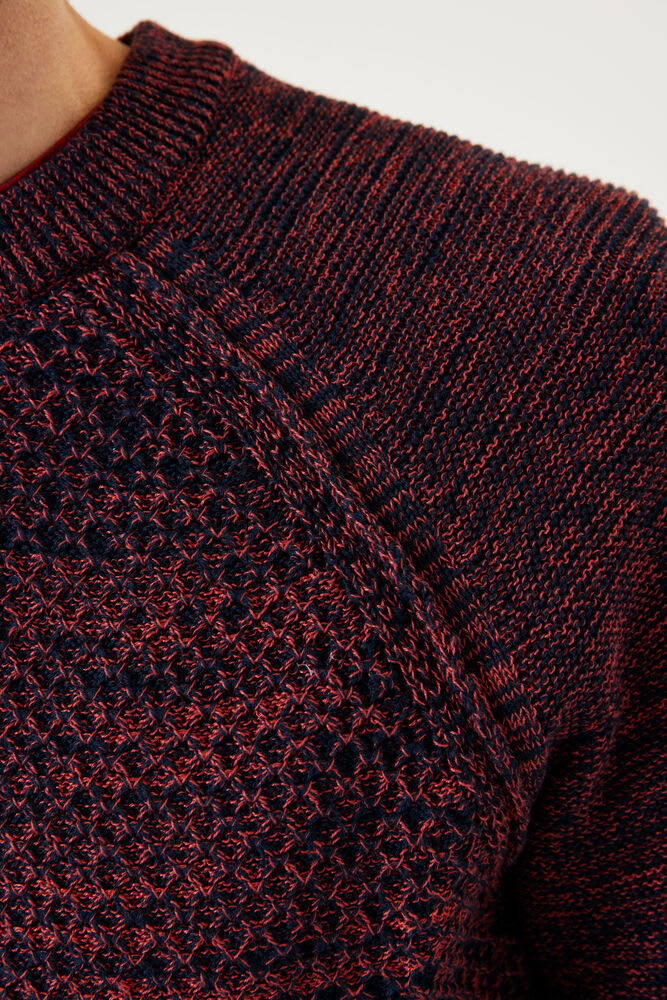 Garcia - Marle Knit Sweater - Garnet Red