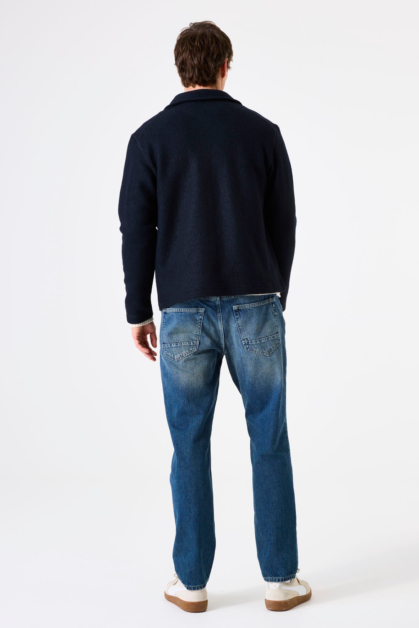 Garcia - Boucle Textured Jacket - Blue Graphite