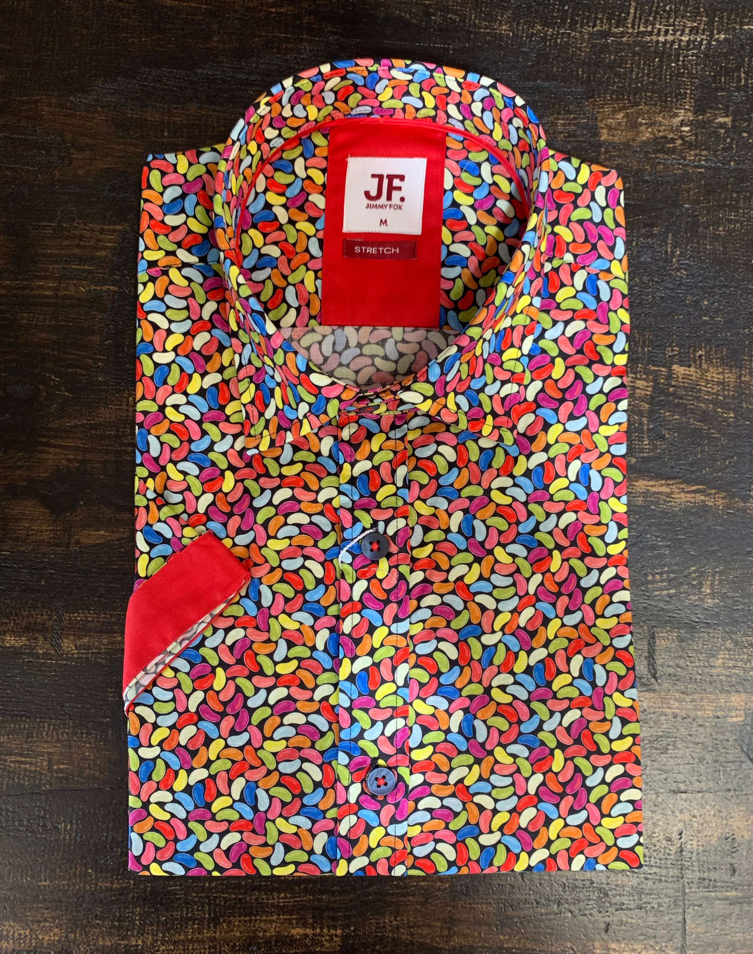 Jimmy Fox - Jelly Beans Print SS Shirt - Multi