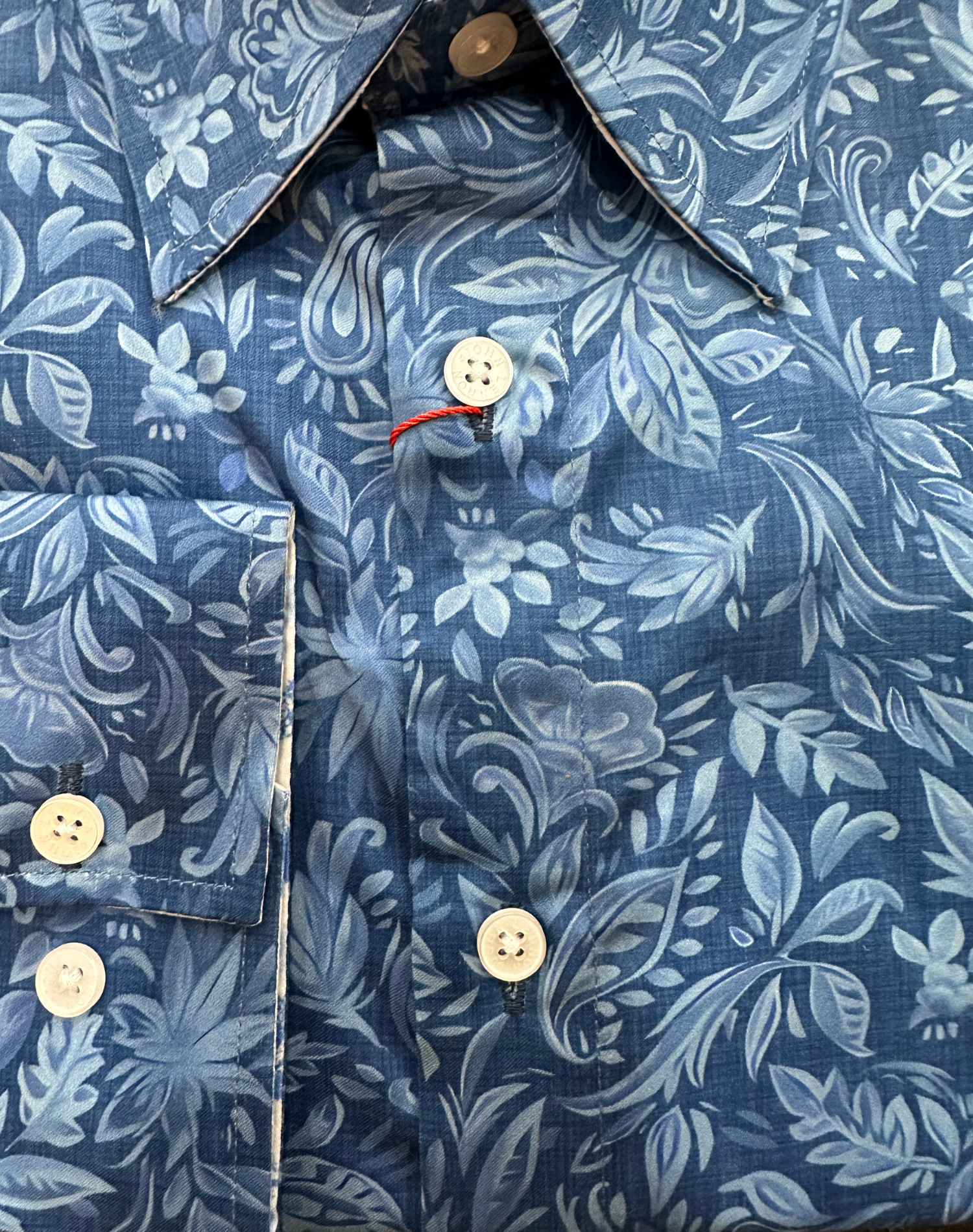 English Laundry - John Lennon LS Shirt - Garden Blue