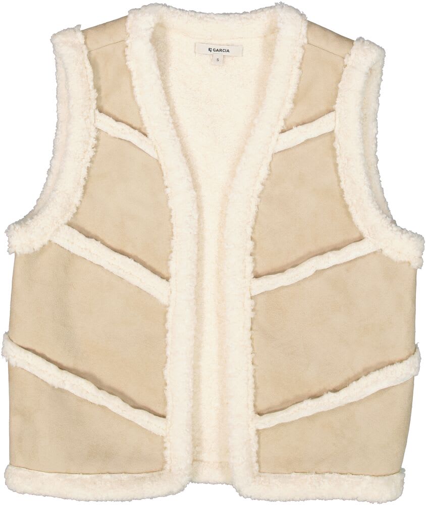 Garcia - Faux Sheepskin Waistcoat - Nomad