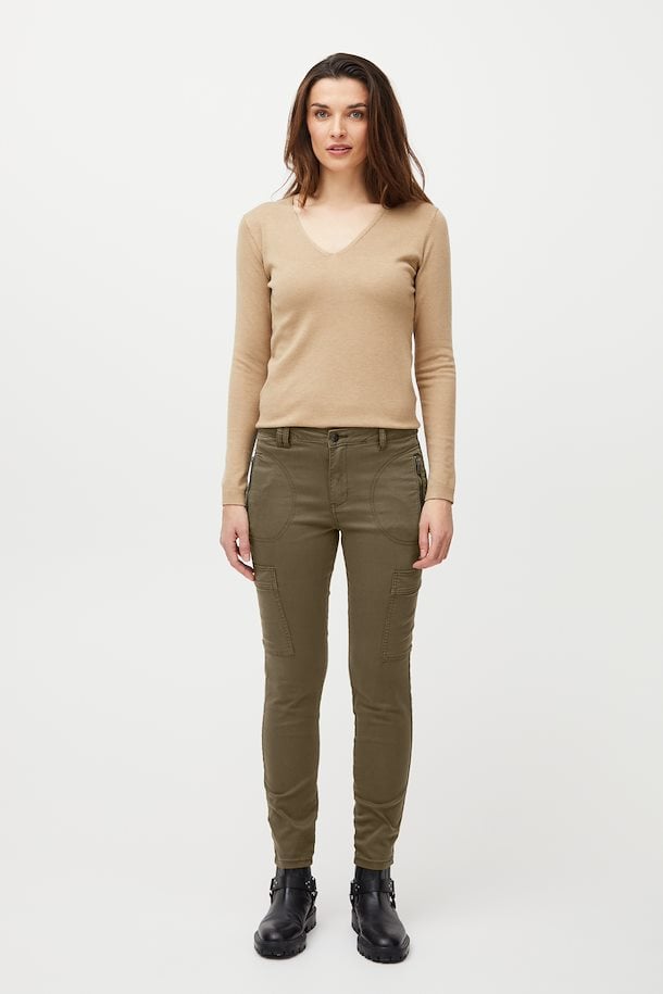 Pulz - Rosita Skinny Pant - Kalamata