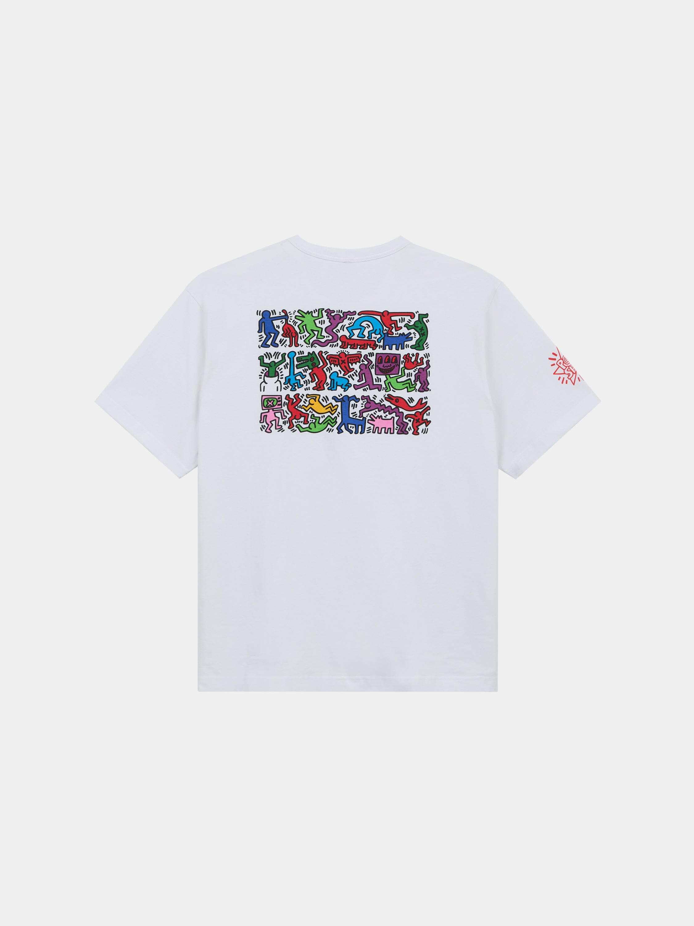 Alpha Ind. - Keith Haring X Alpha Heart Man Graphic Tee - White