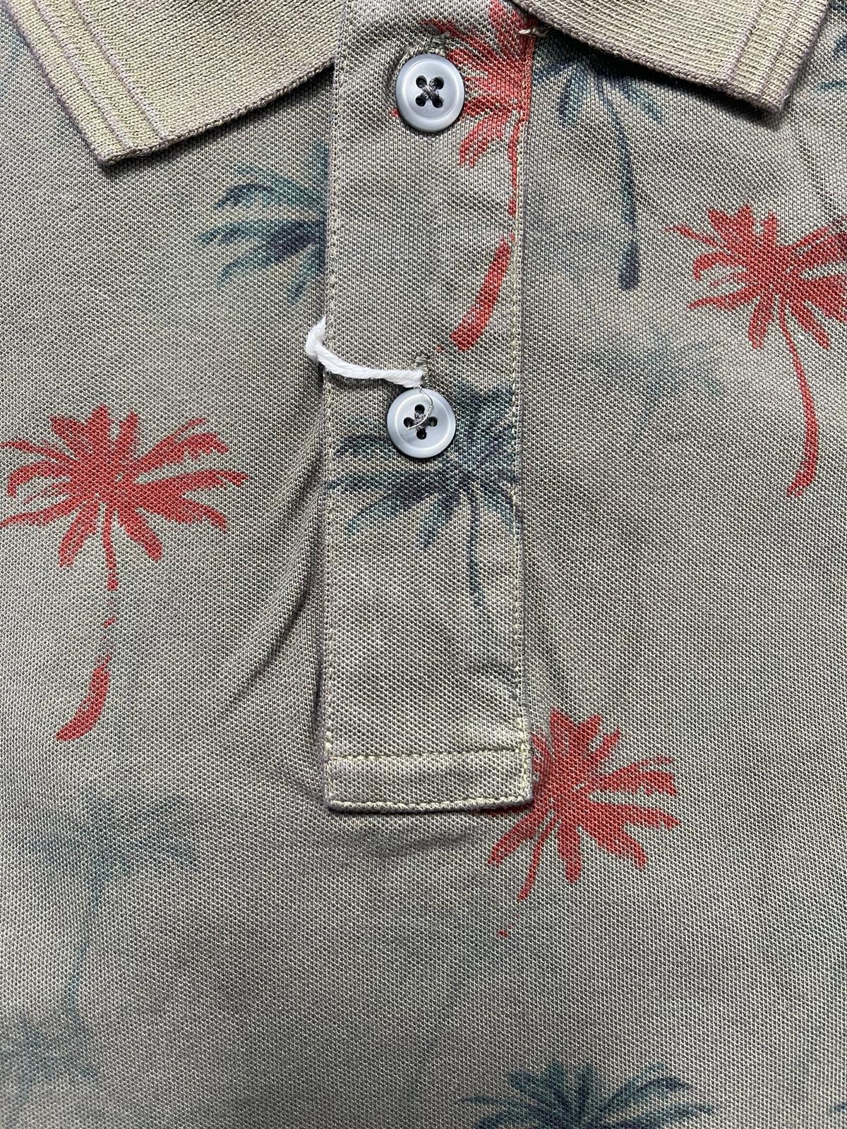 Two Flowers - Felipe SS Polo - Khaki Palm
