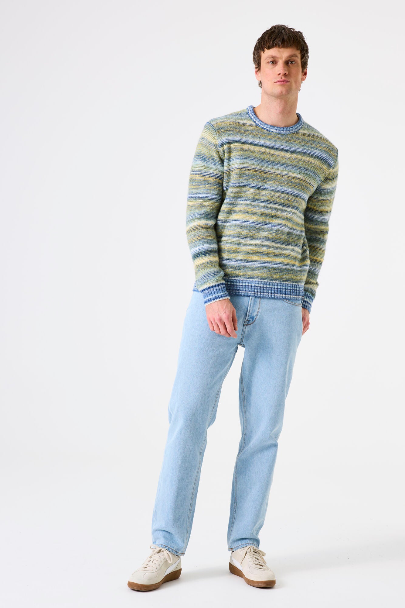 Garcia - Space-Dye Knit Pullover - Yellowwood