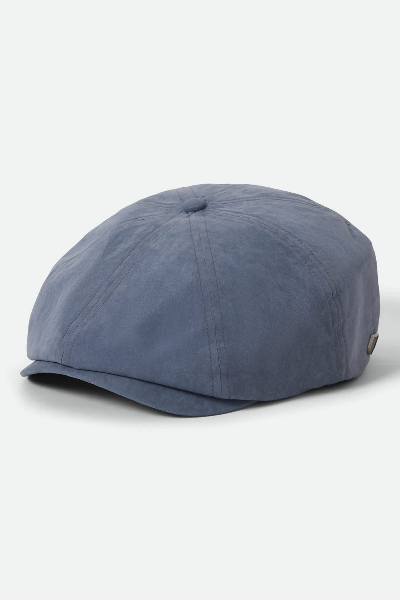Brixton - Brood Snap Cap - Slate Blue Brushed Satin
