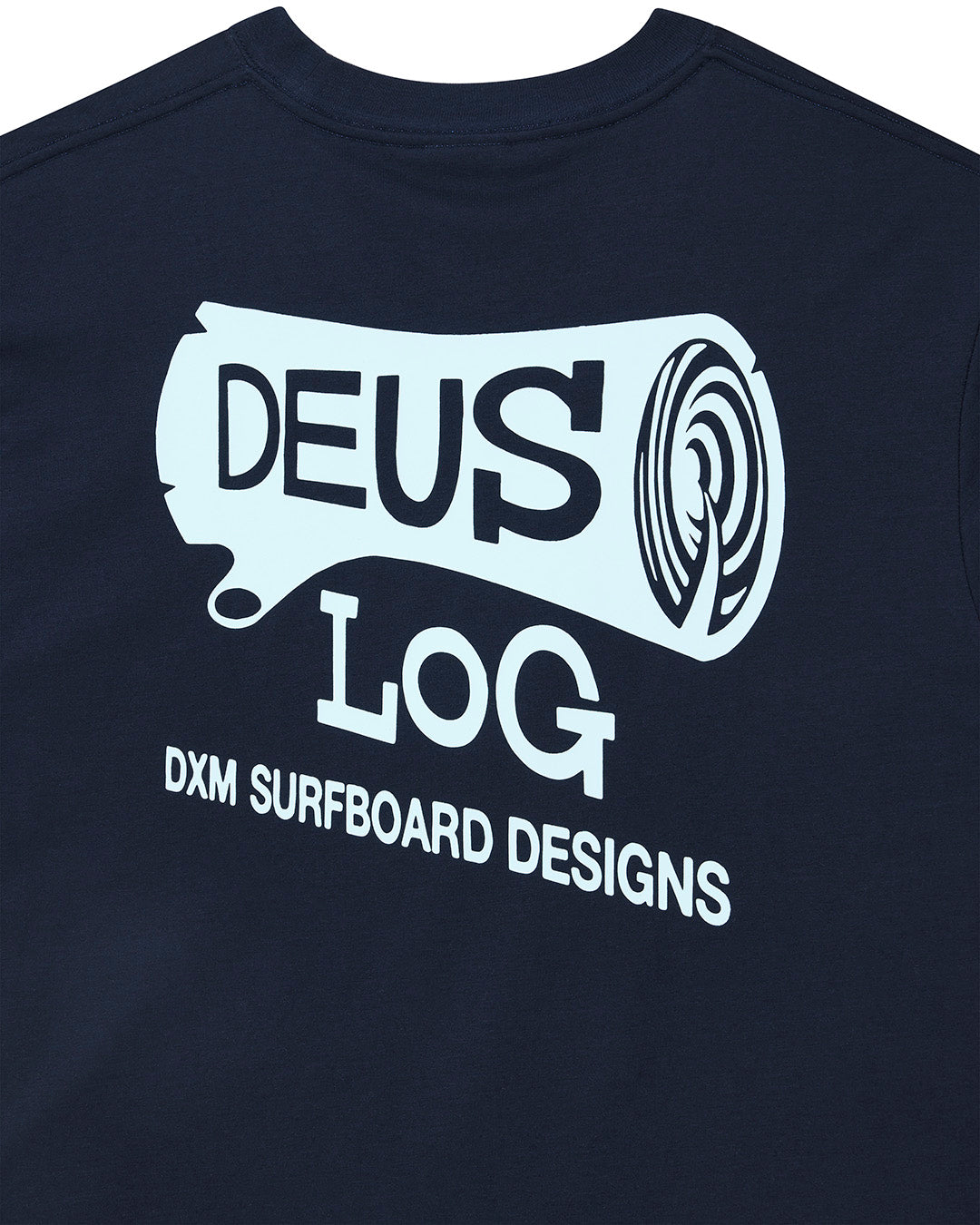 Deus - Log Tee - Mechanic Blue