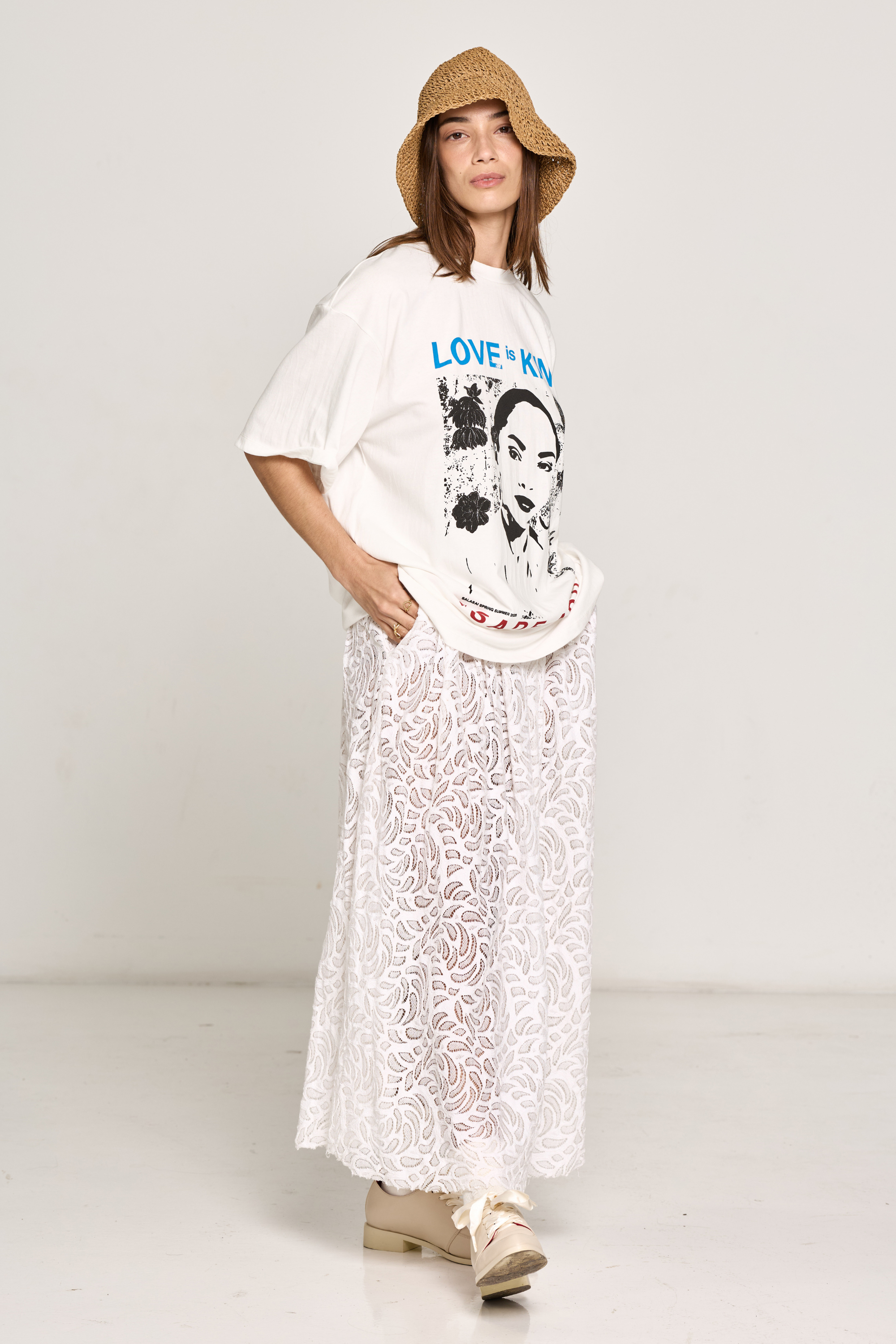 Salasai - Love Is King Tee - White