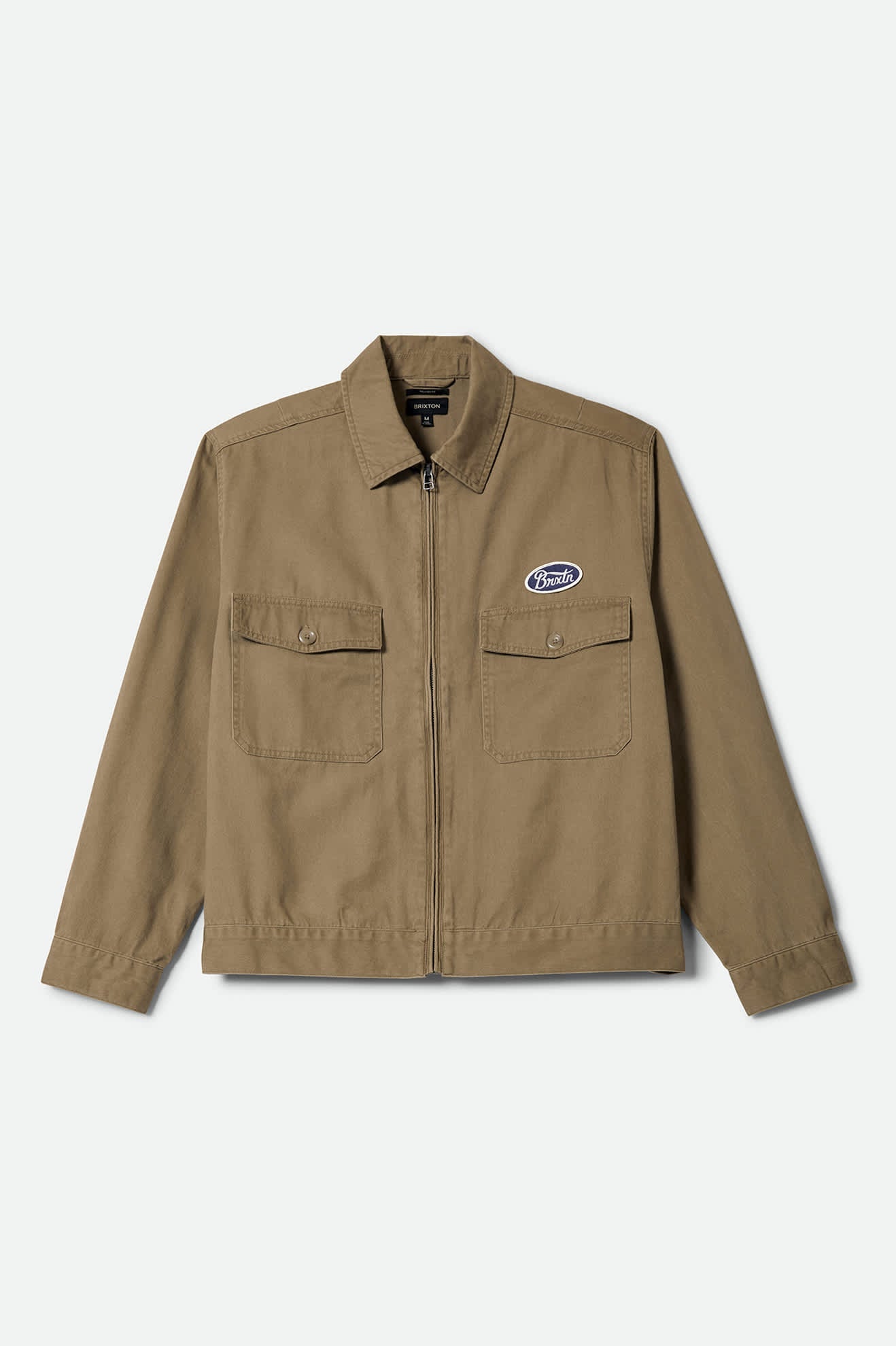 Brixton - Trademark Lightweight Garage Jacket - Washed Khaki