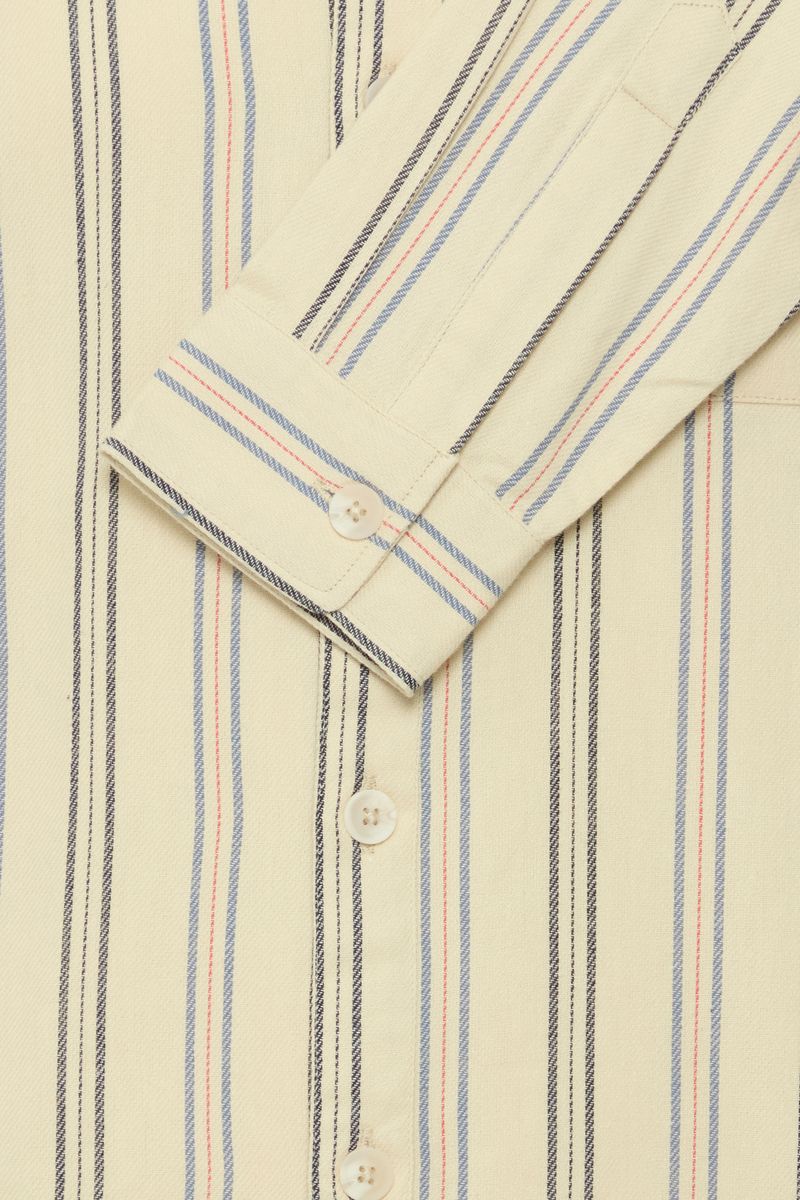 Blend - Albin Shirt - Bleached Sand Stripe