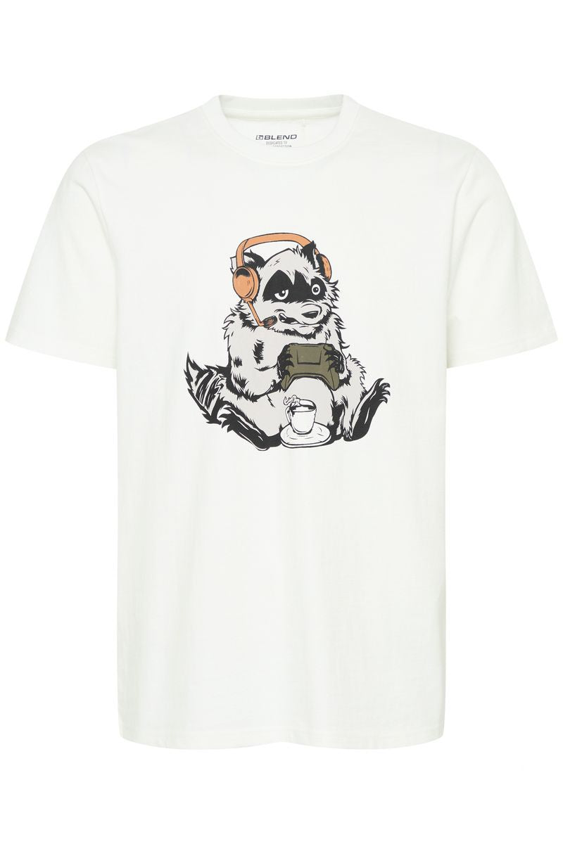 Blend - Javor Tee - White Gaming
