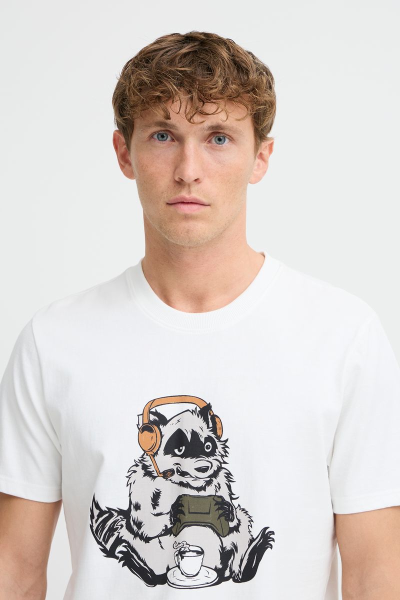 Blend - Javor Tee - White Gaming