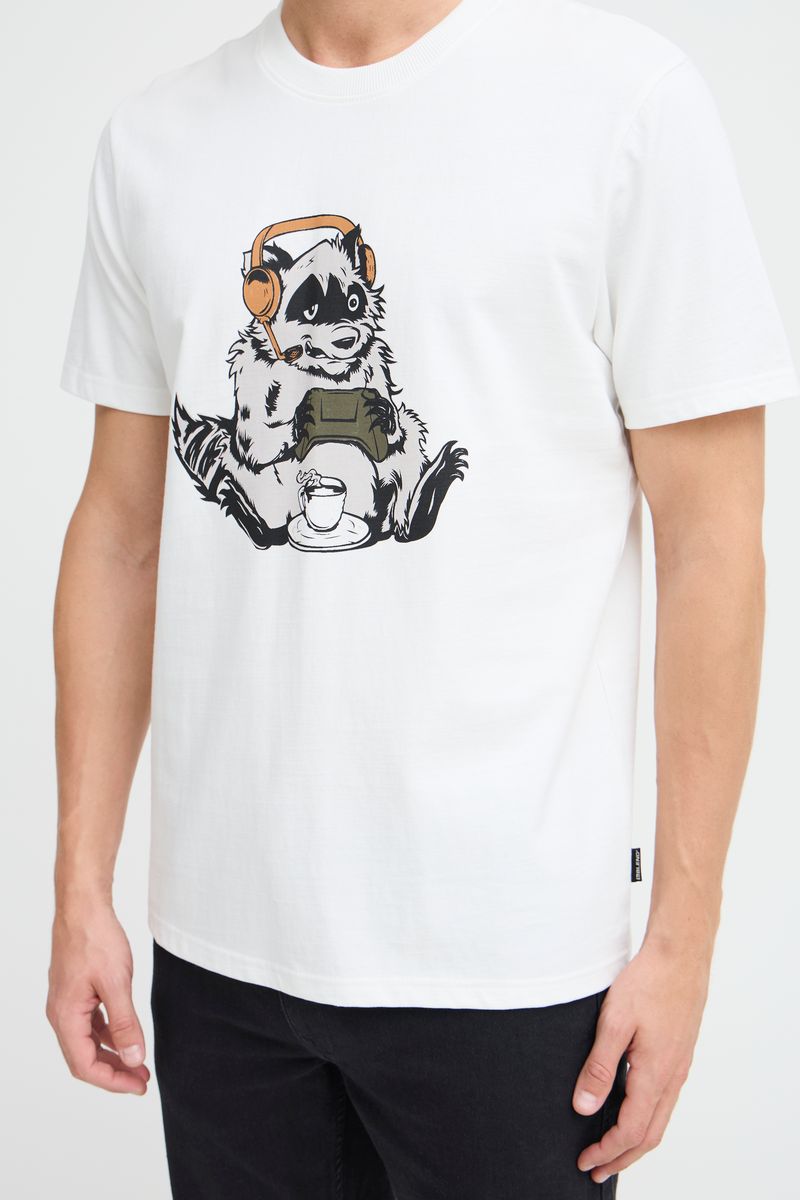 Blend - Javor Tee - White Gaming