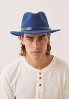 Brixton - Messer Fedora - Classic Navy