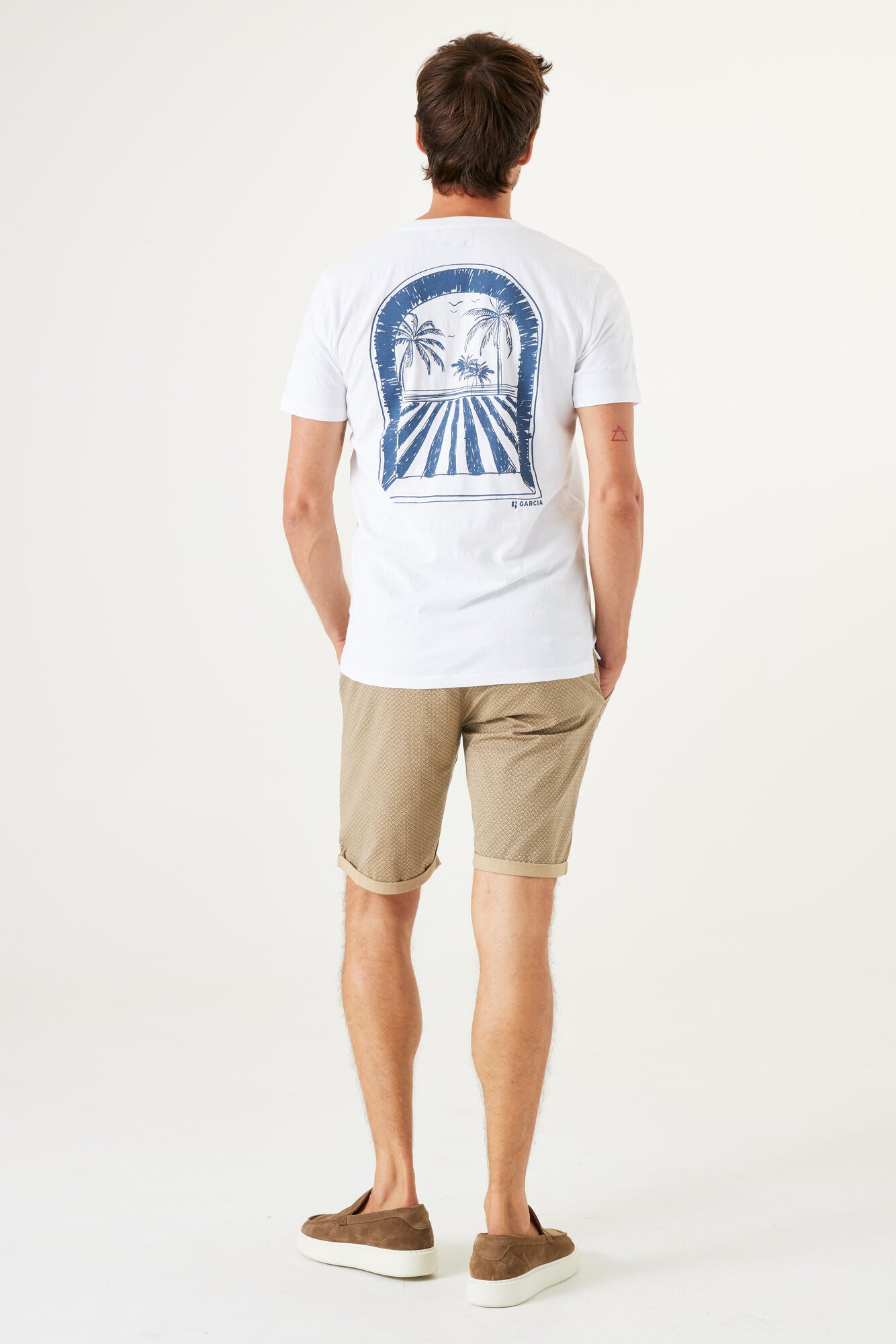 Garcia - Window To Paradise Print Tee - White