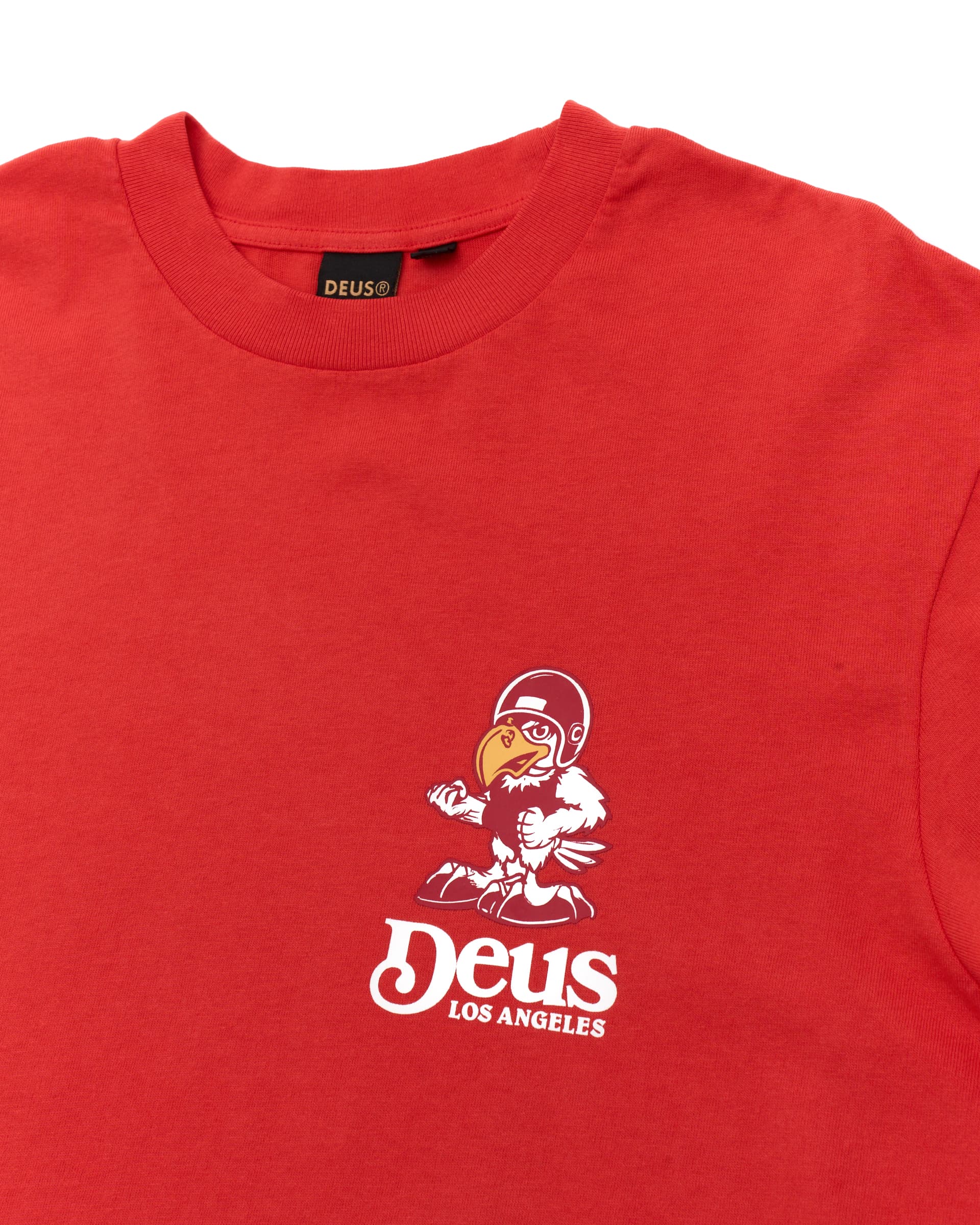 Deus - Raptor Tee - Tangerine Tango