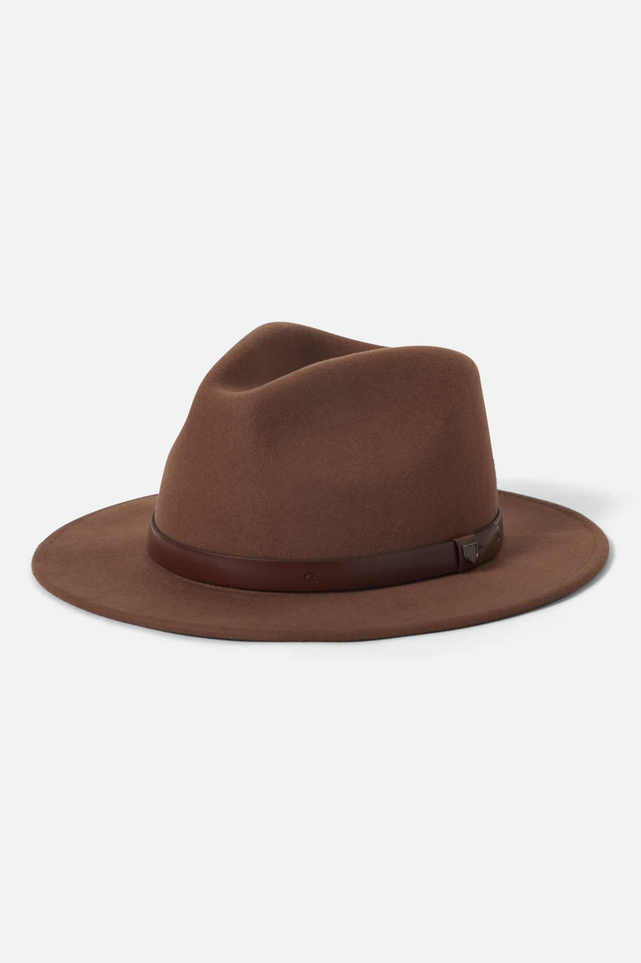 Brixton - Messer Traditional Fedora - Pinecone Brown