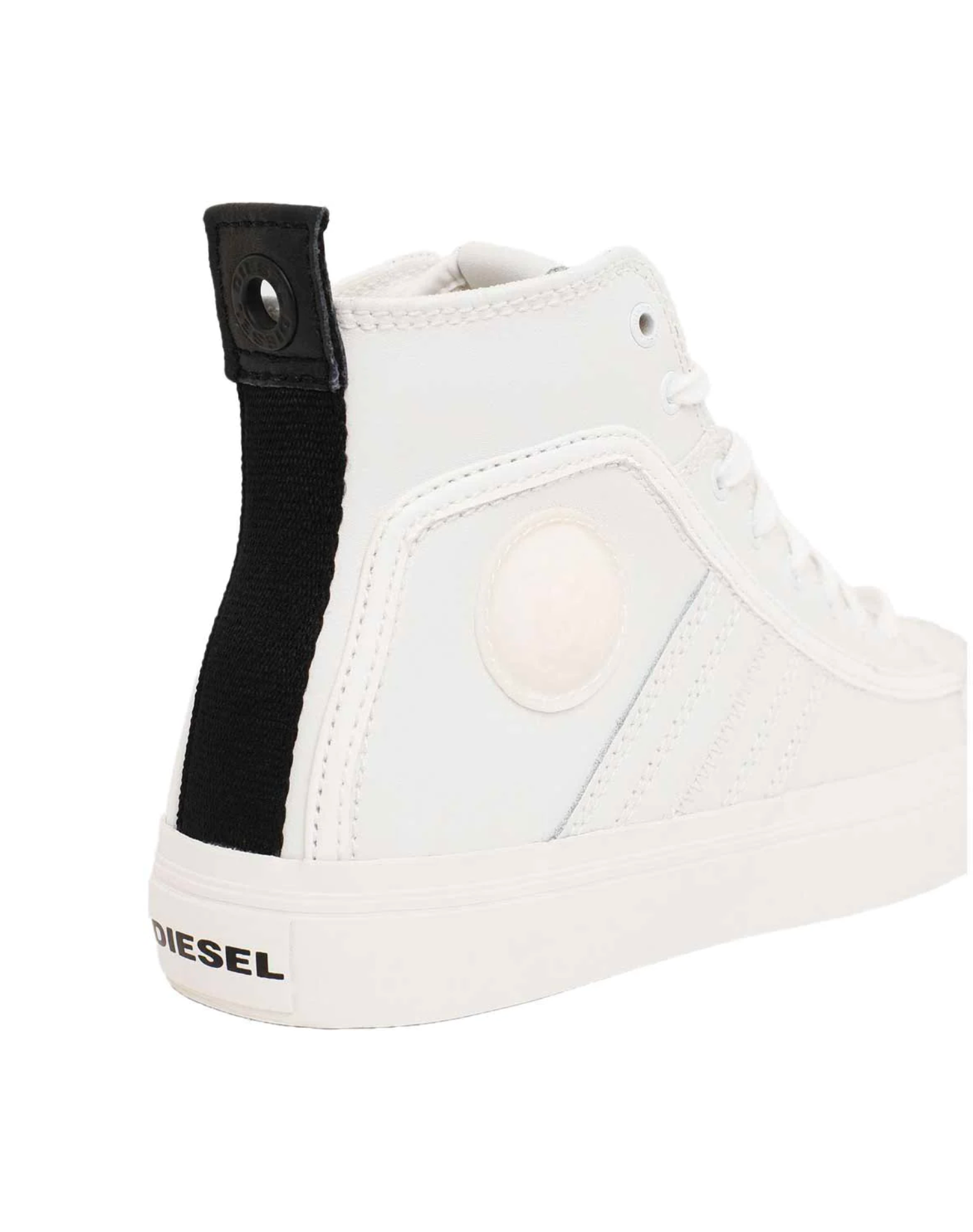 Diesel - S-Astico Mid Lace Sneaker - Star White