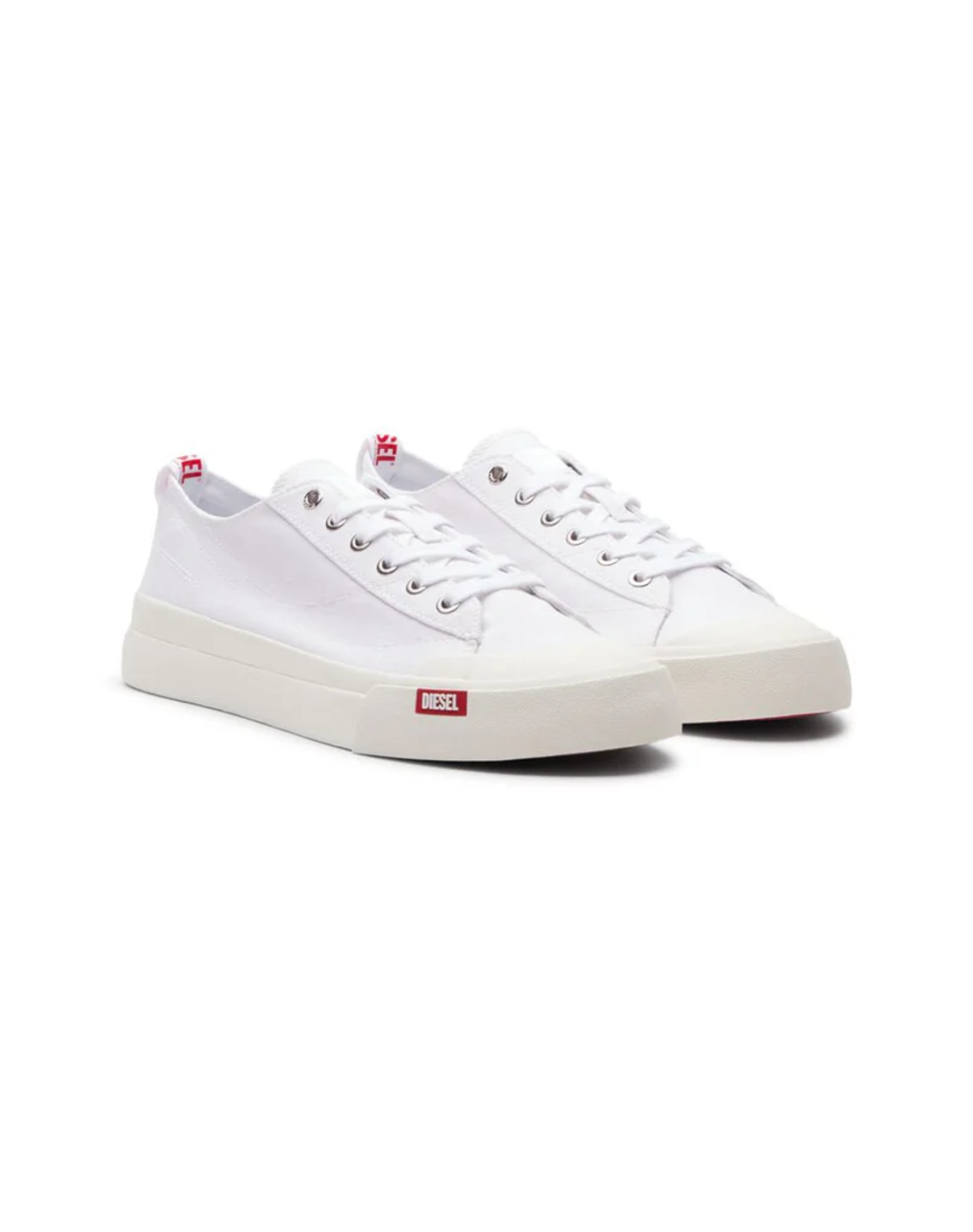 Diesel - S-Athos Low Canvas Sneaker - White