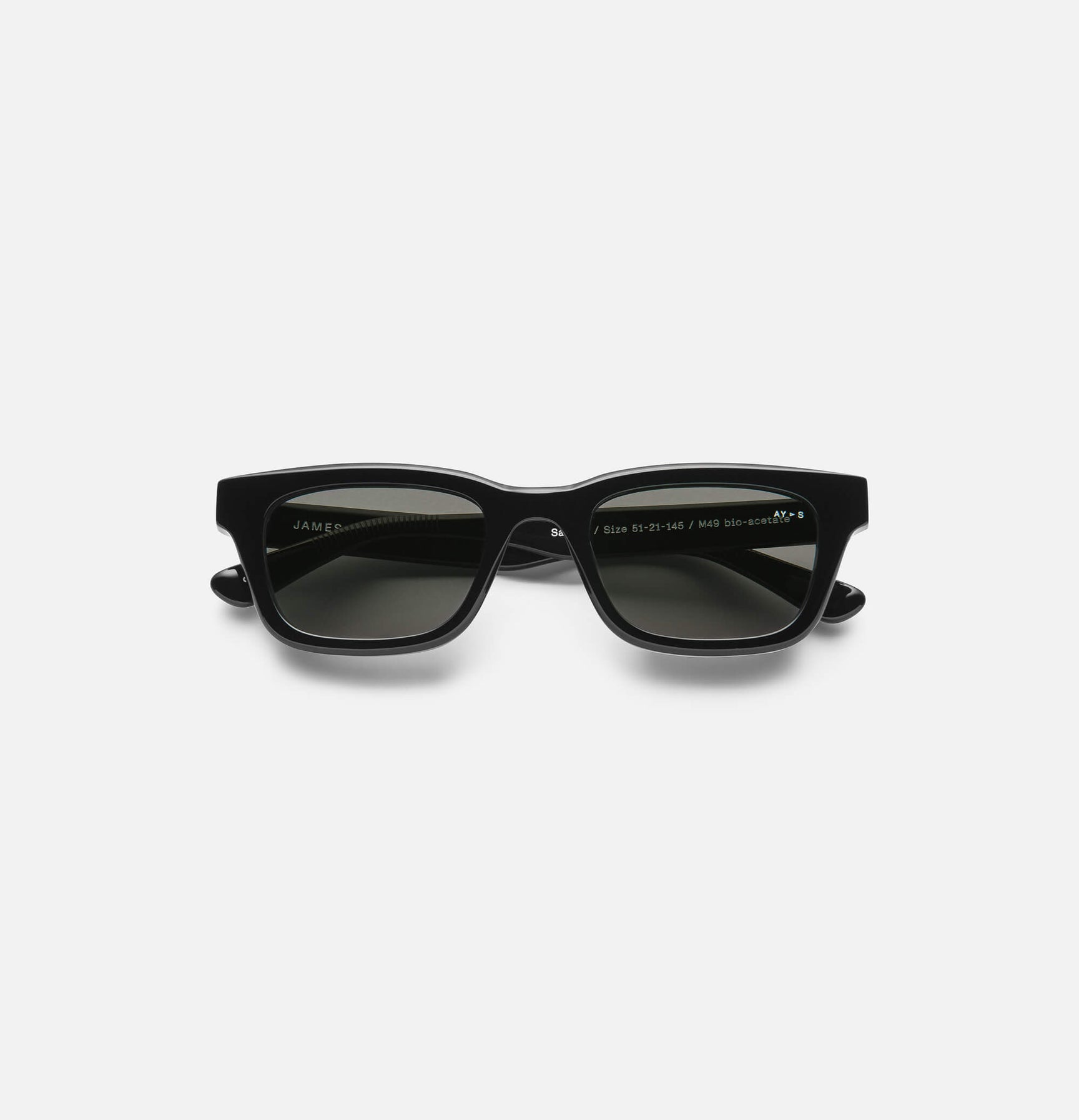 James Ay - Savage Sunglasses - Black