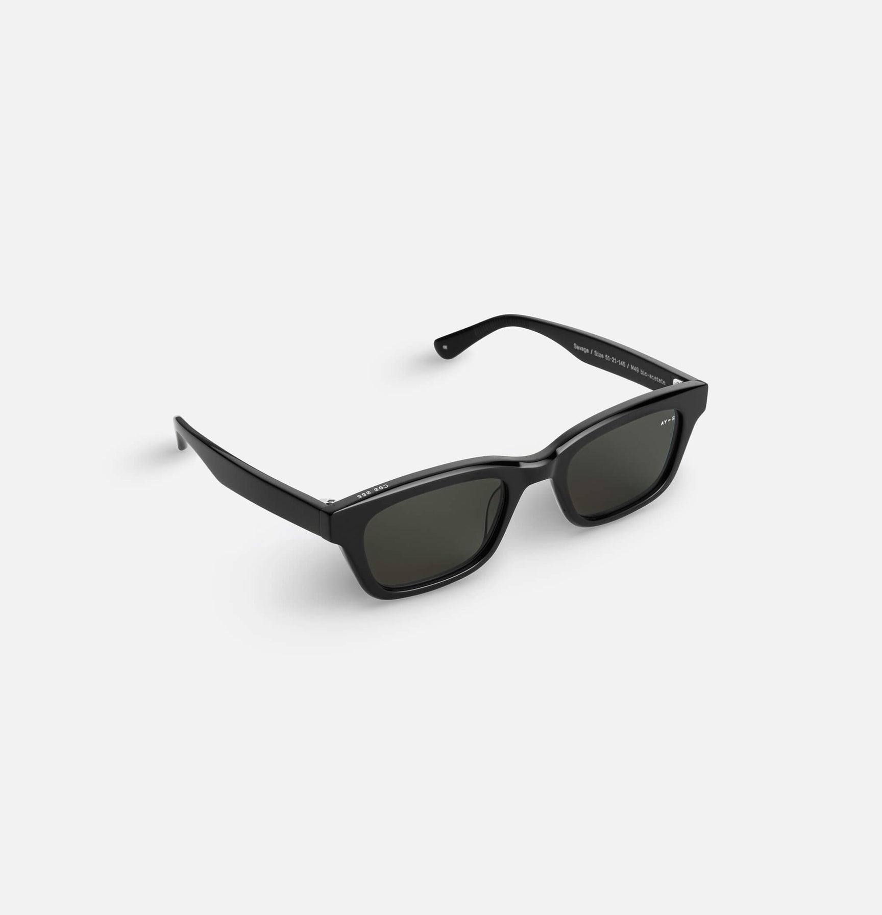 James Ay - Savage Sunglasses - Black