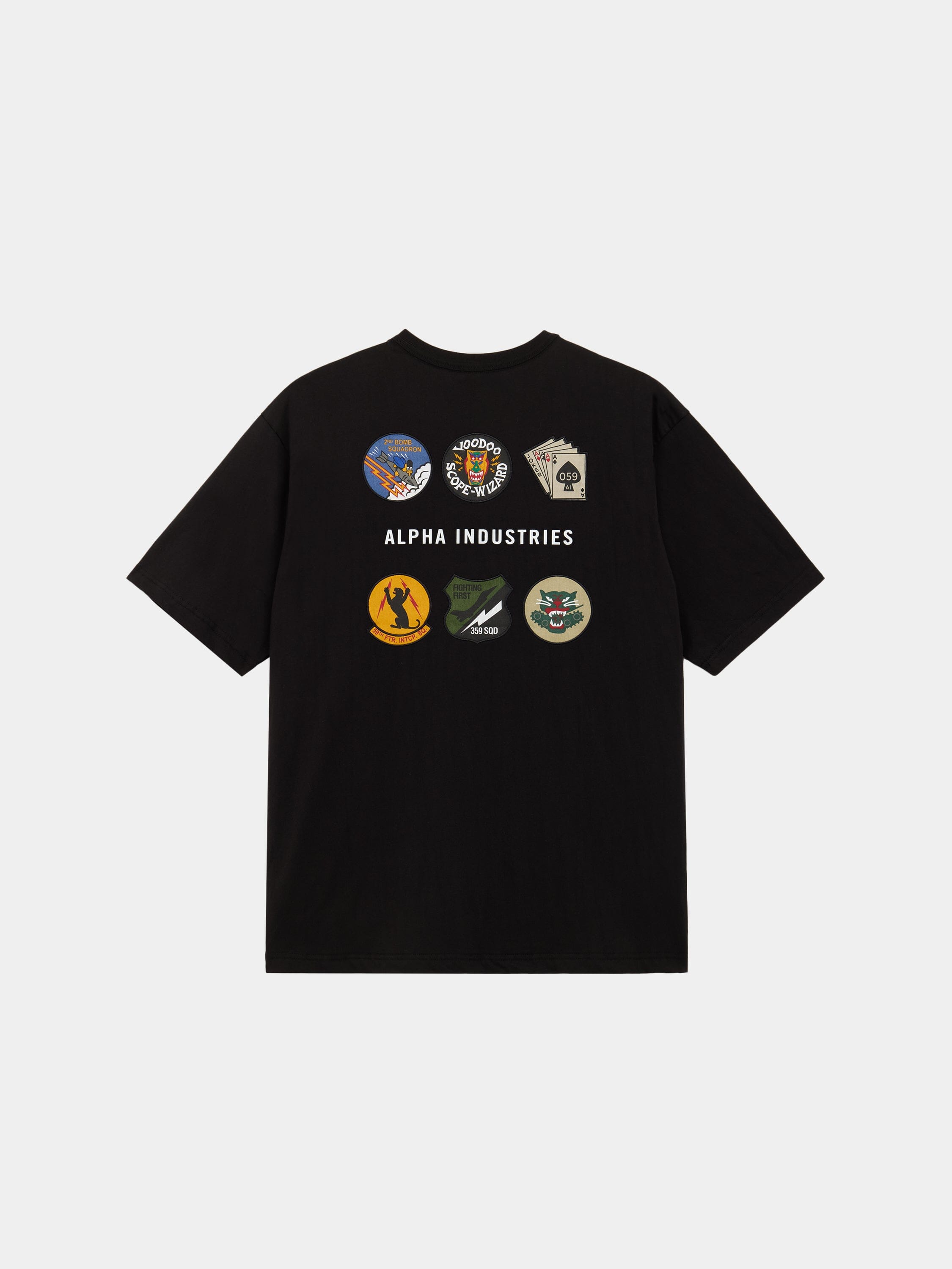 Alpha Ind. - Patched Tee - Black