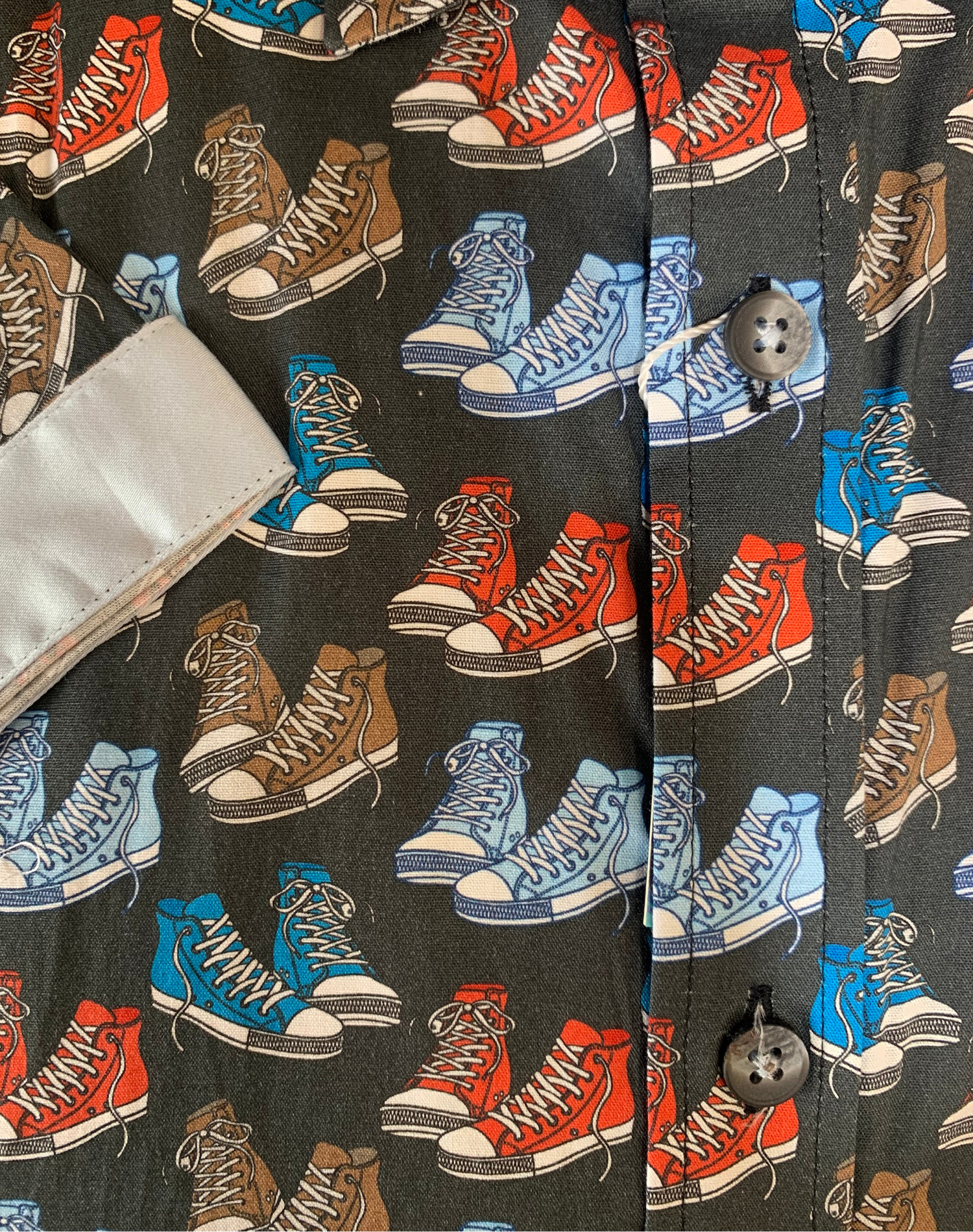 Jimmy Fox - Sneaker Print SS Shirt - Multi