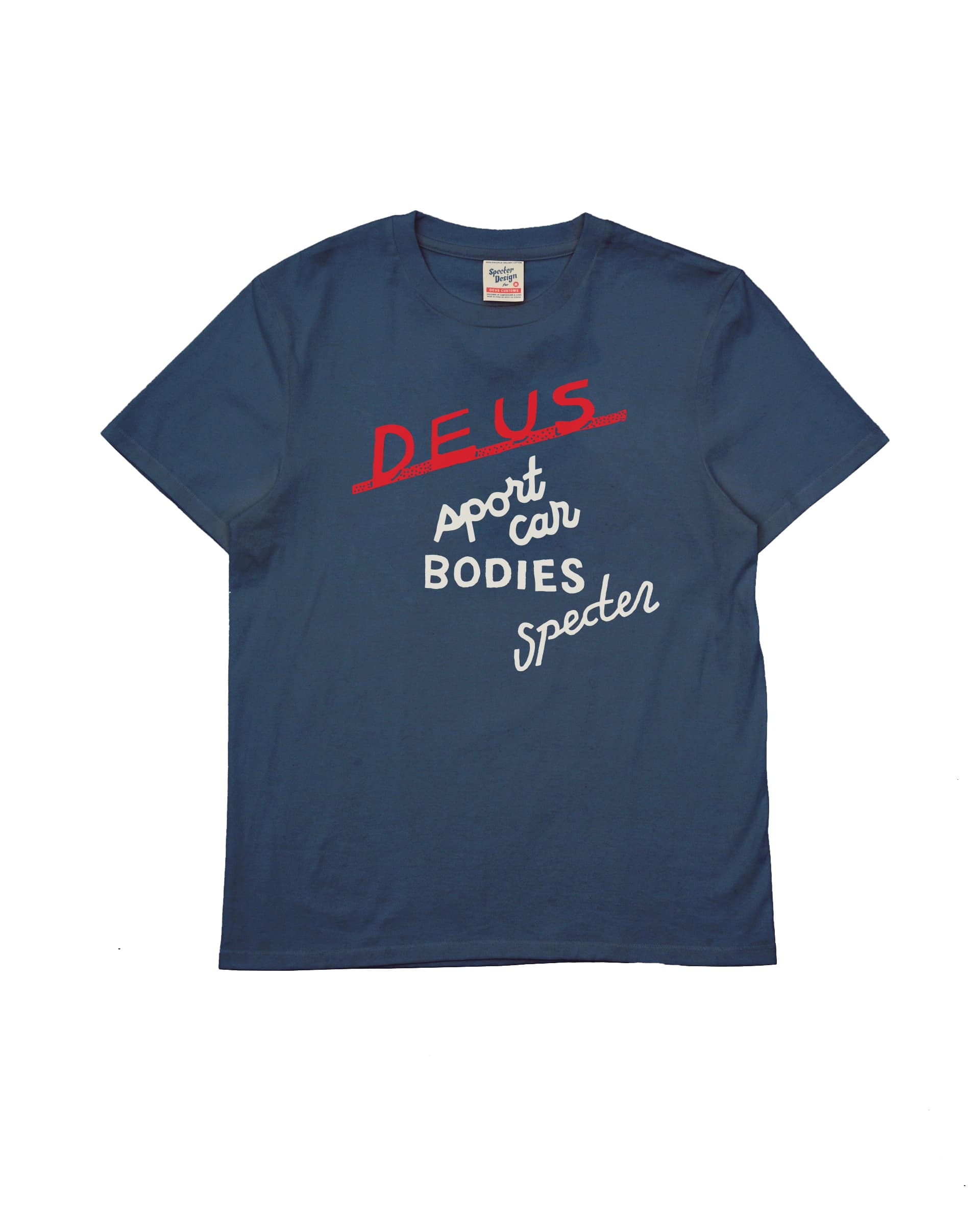 Deus - Specter Workshop Tee - Azure Navy