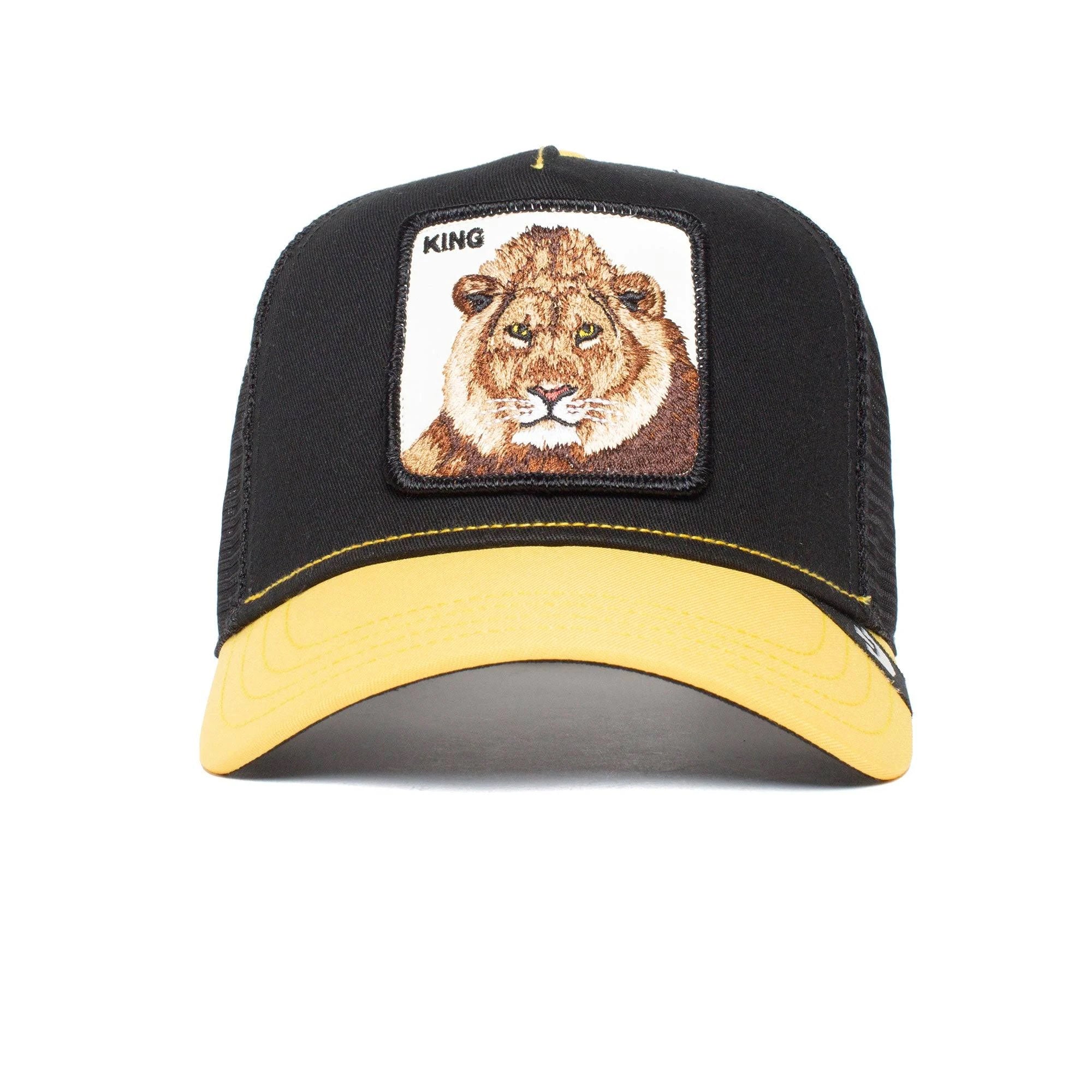 Goorin Bros - The King Lion Trucker Cap - Gold/Black