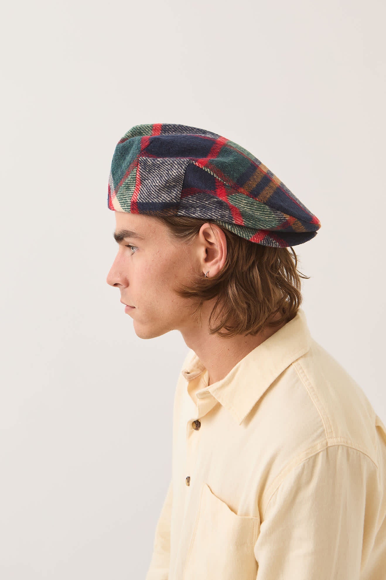 Brixton - Century Barrel Snap Cap - Navy/Green/Multi