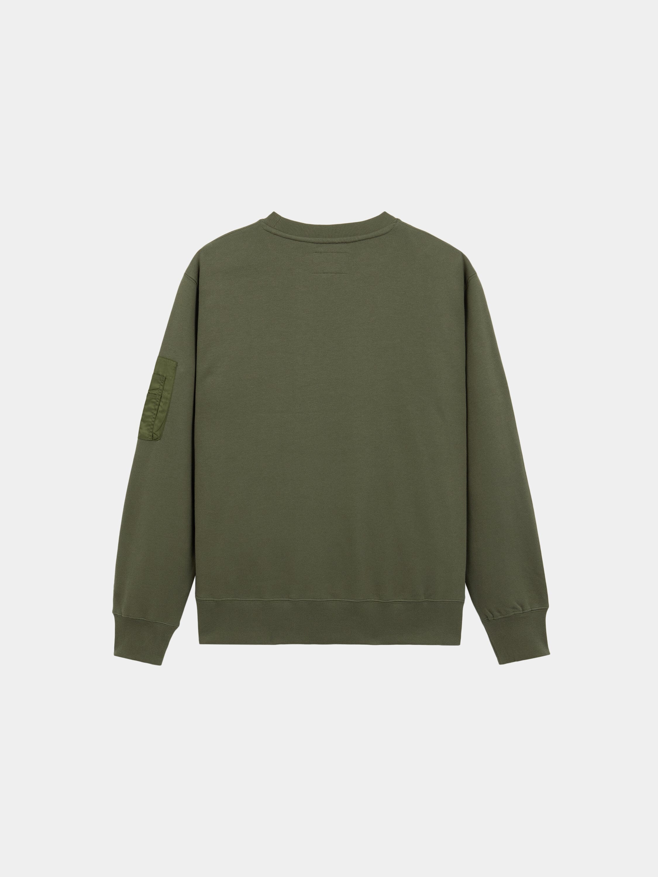 Alpha Ind. - Unisex Utility Pocket Crewneck - OG-107 Green